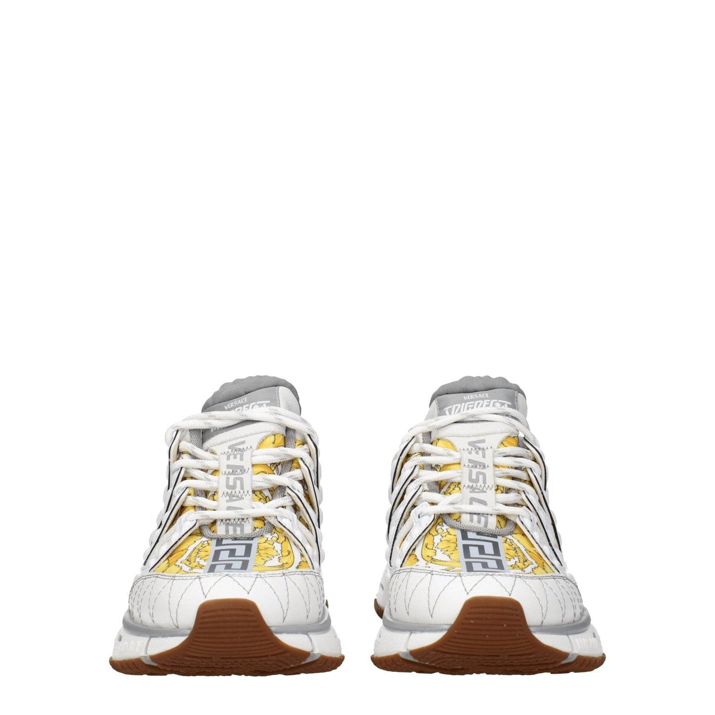 Versace Sportschuhe aus weißem Stoff