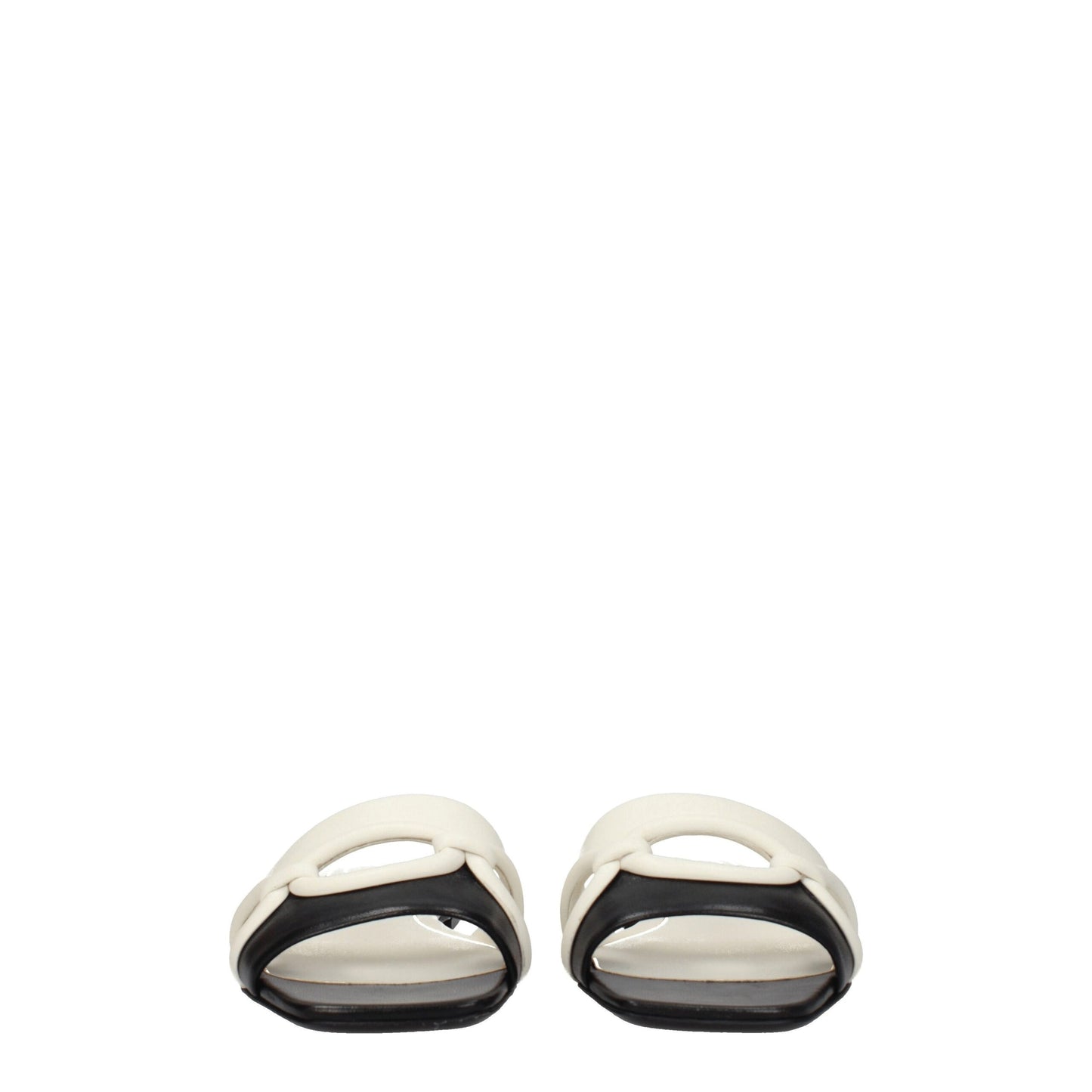 Valentino Garavani – Schwarze Slipper-Sandalen aus Leder