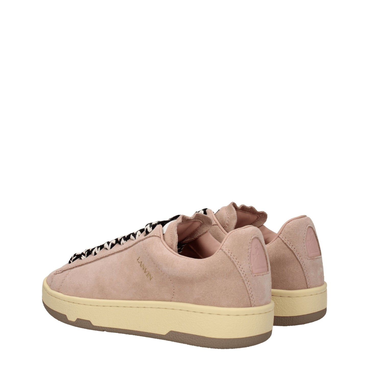 Lanvin Rosa Leder Niedrige Schuhe