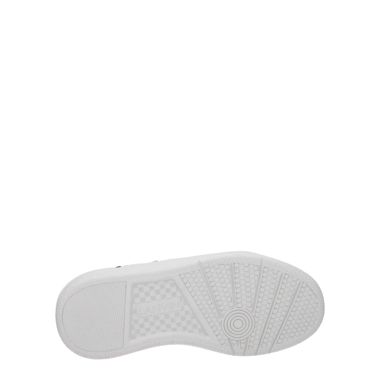 Lanvin Weiße Stoff-Low-Tops