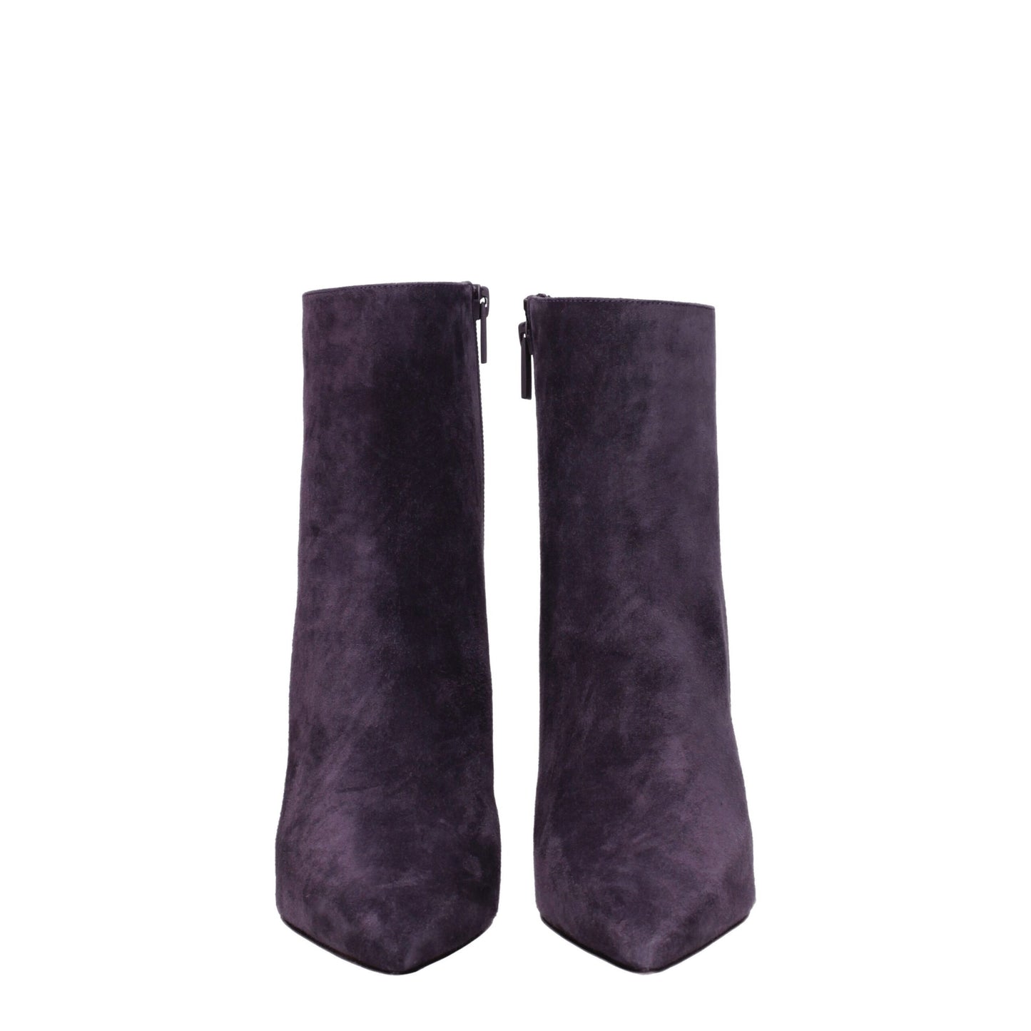 Christian Louboutin – Lila Lederstiefeletten