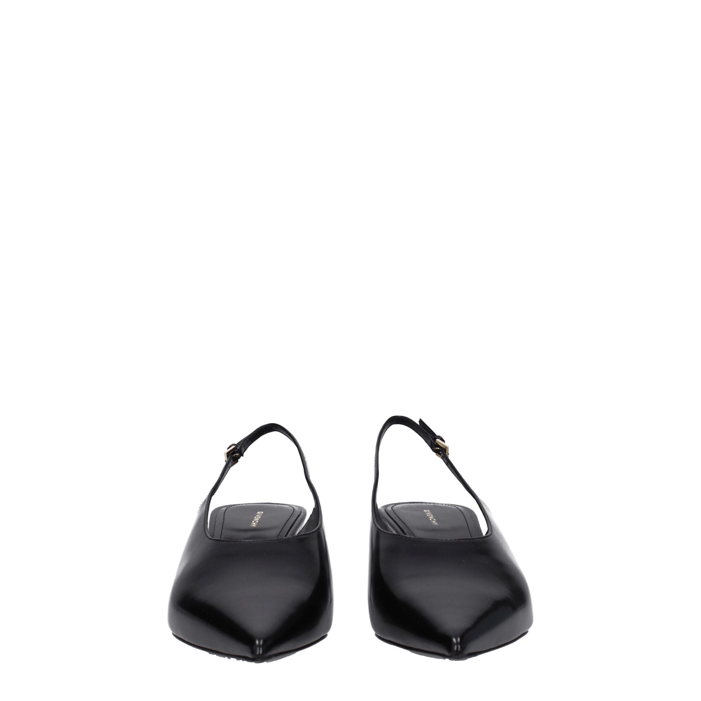 Givenchy – Schwarze Pumps aus Leder mit mittlerem Absatz