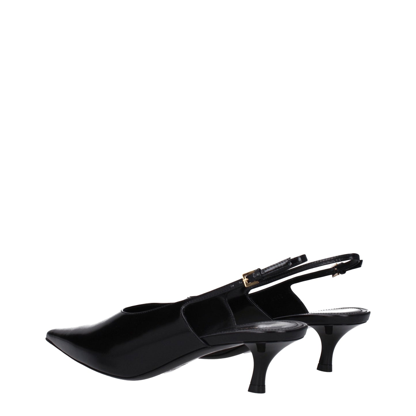 Givenchy – Schwarze Pumps aus Leder mit mittlerem Absatz
