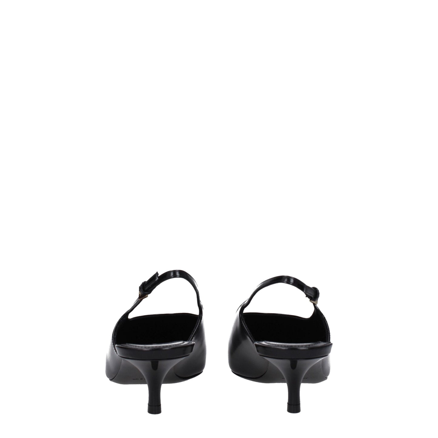Givenchy – Schwarze Pumps aus Leder mit mittlerem Absatz