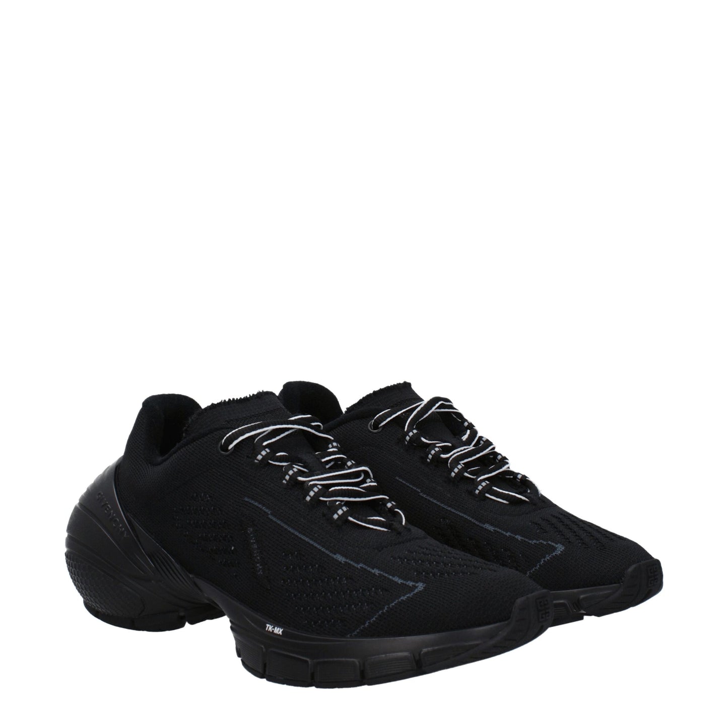 Givenchy – Sportliche Sneaker aus schwarzem Stoff