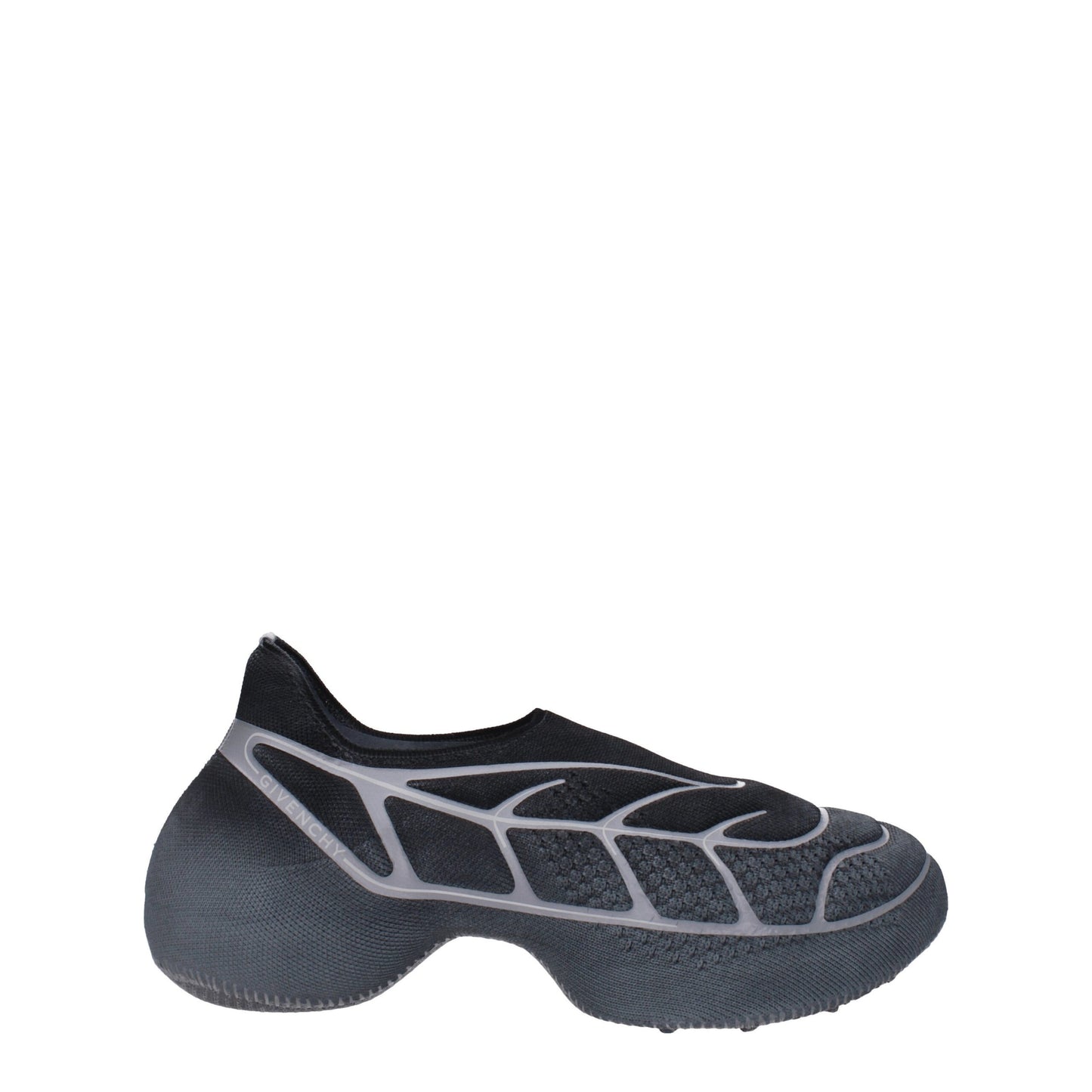 Sportliche Sneakers aus grauem Stoff von Givenchy