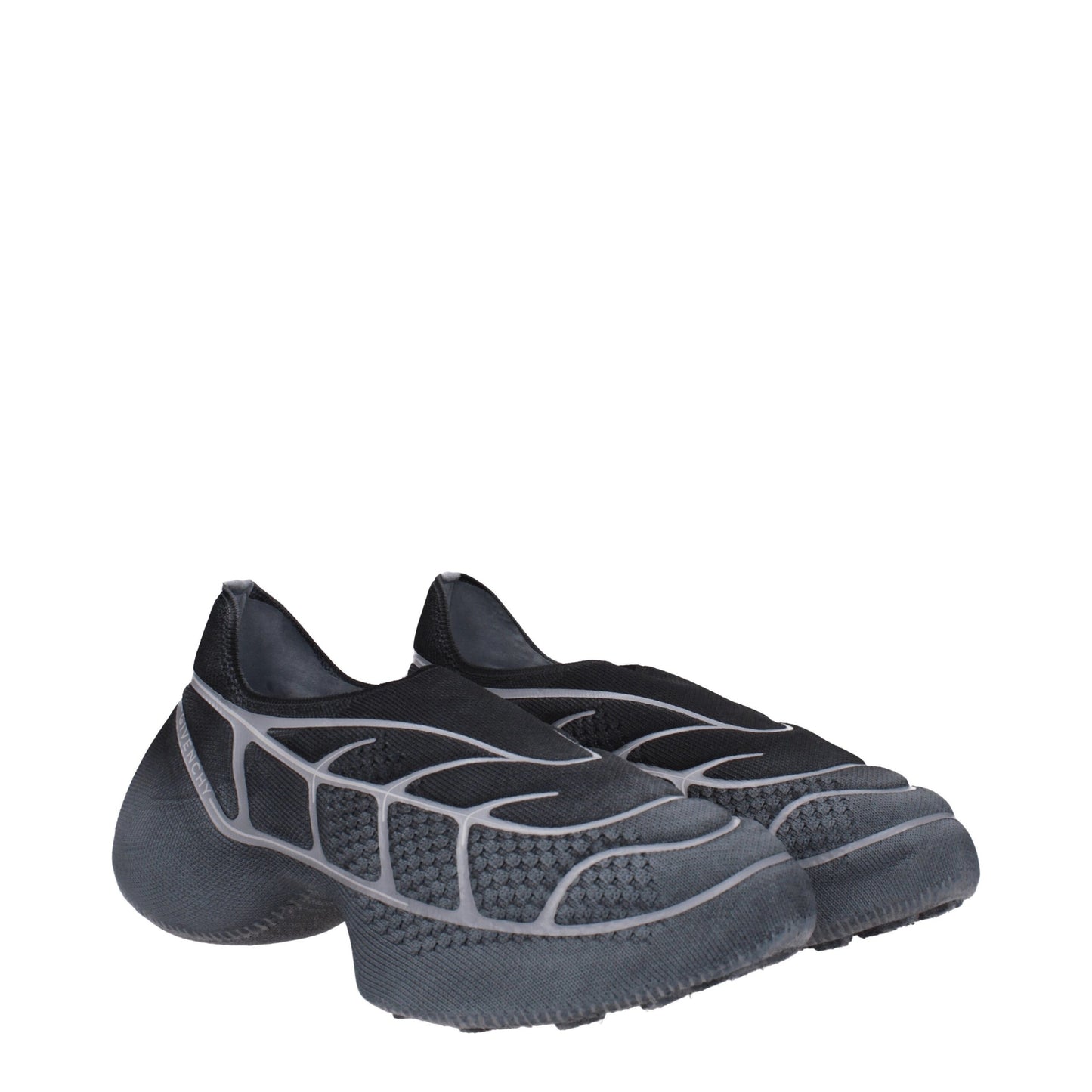 Sportliche Sneakers aus grauem Stoff von Givenchy