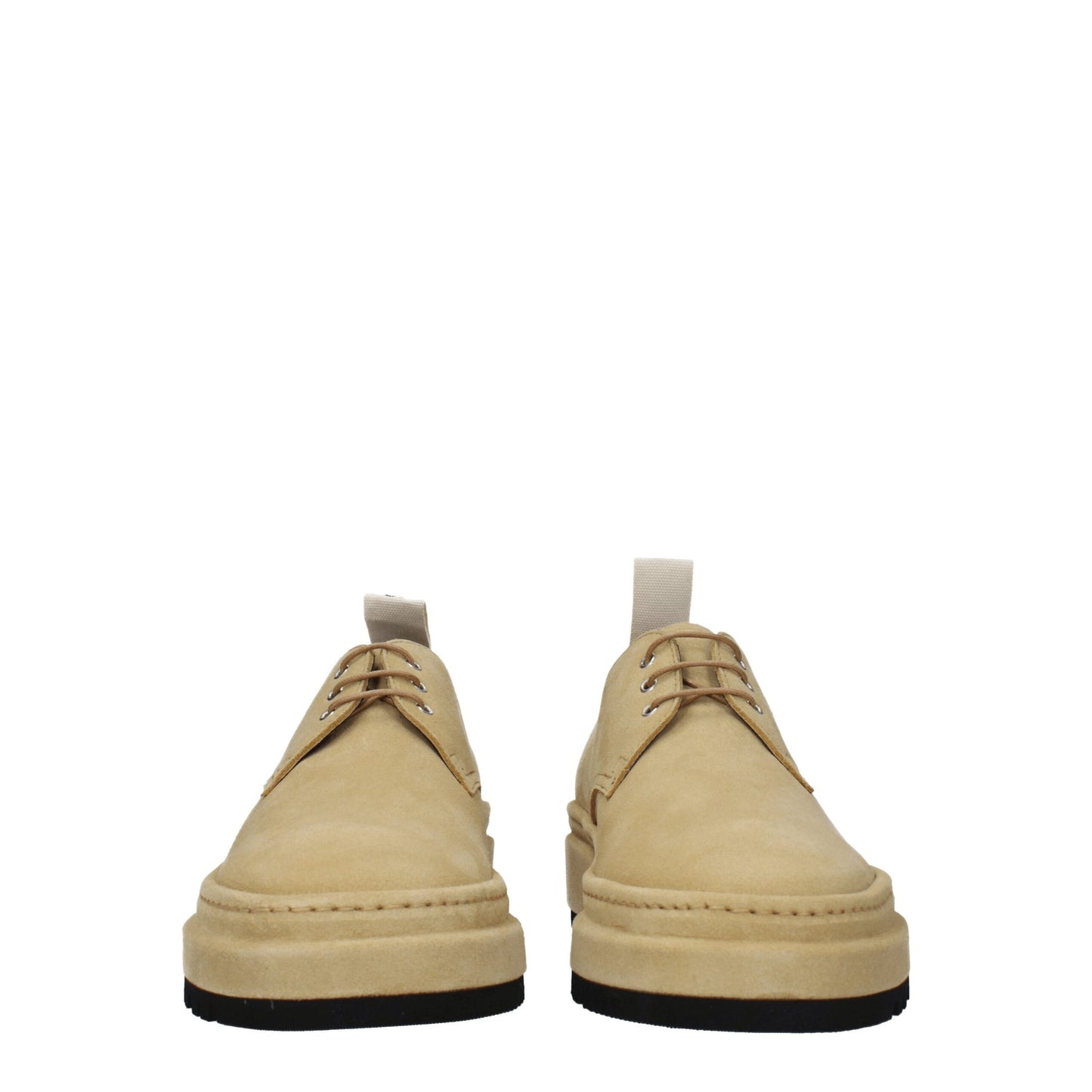 Jacquemus Beige Oxfords und Derbys aus Leder