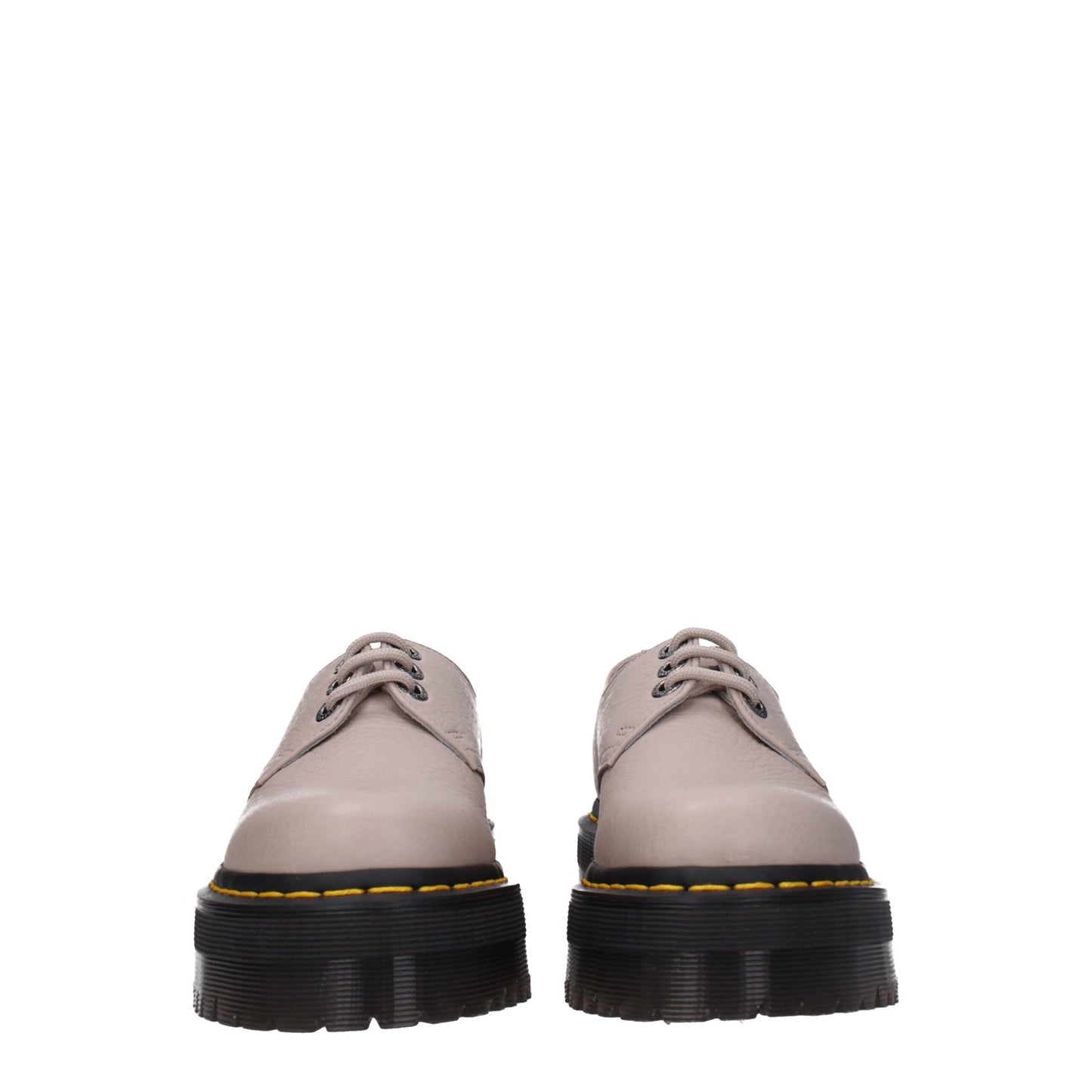 Dr. Martens Oxfords et Derbies en cuir gris