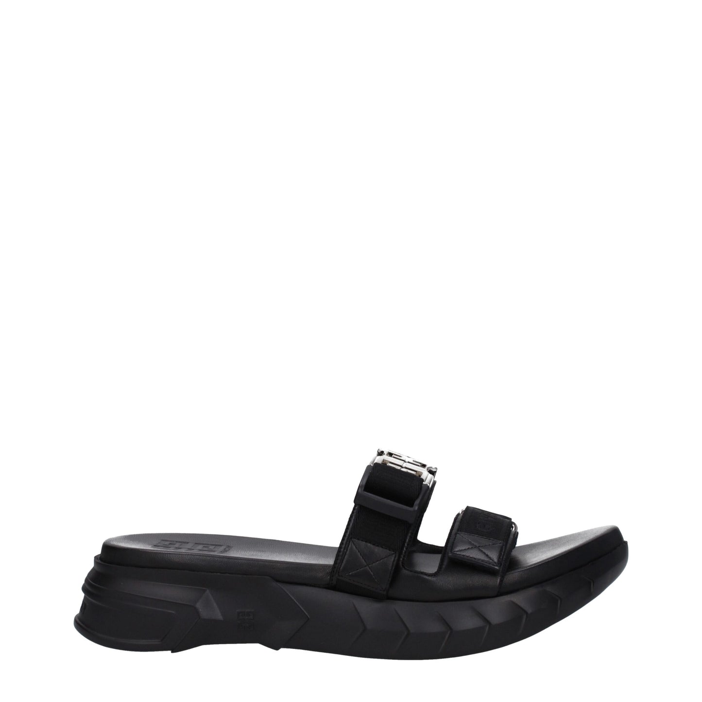 Givenchy – Schwarze Stoff-Hausschuhe