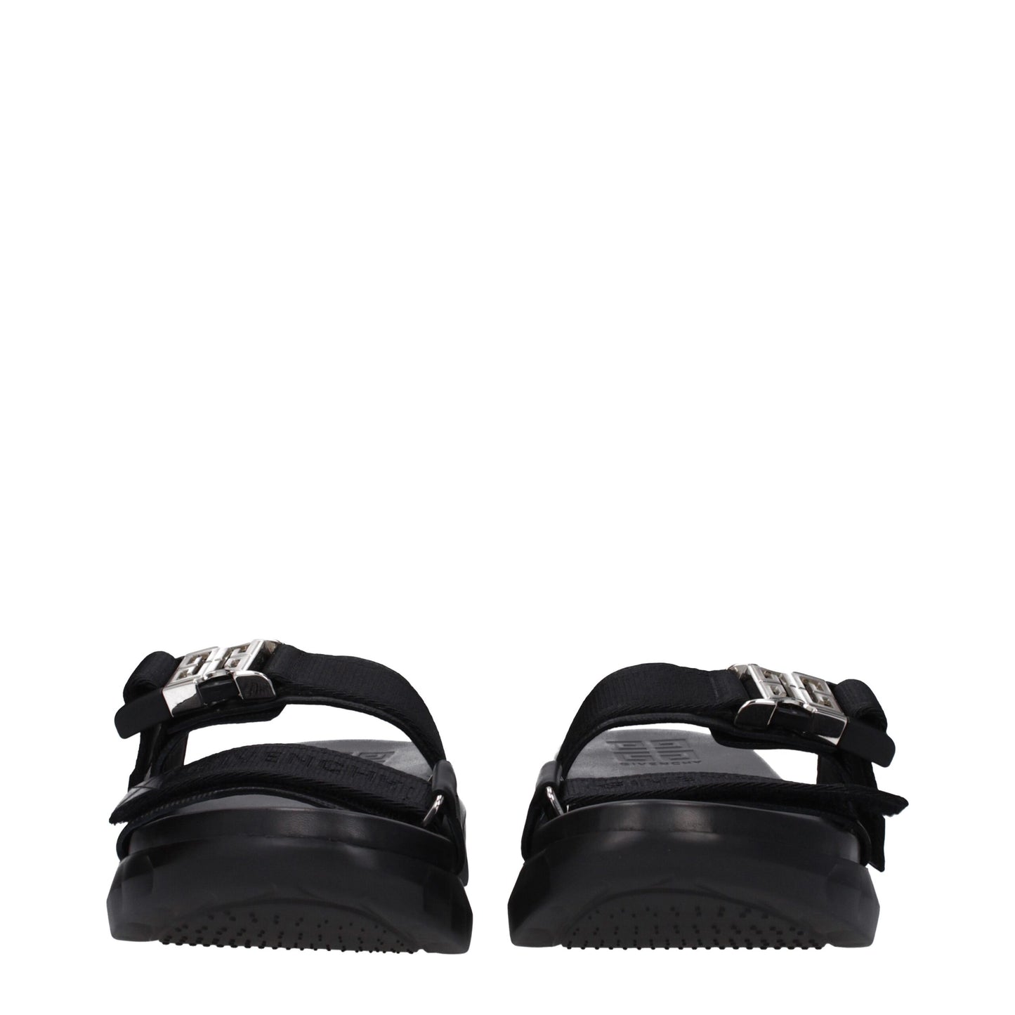 Givenchy – Schwarze Stoff-Hausschuhe