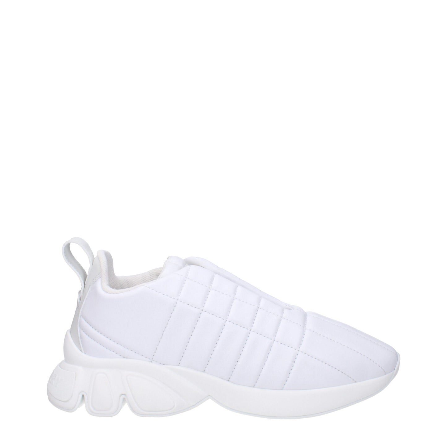 Burberry – Weiße Ledersneaker