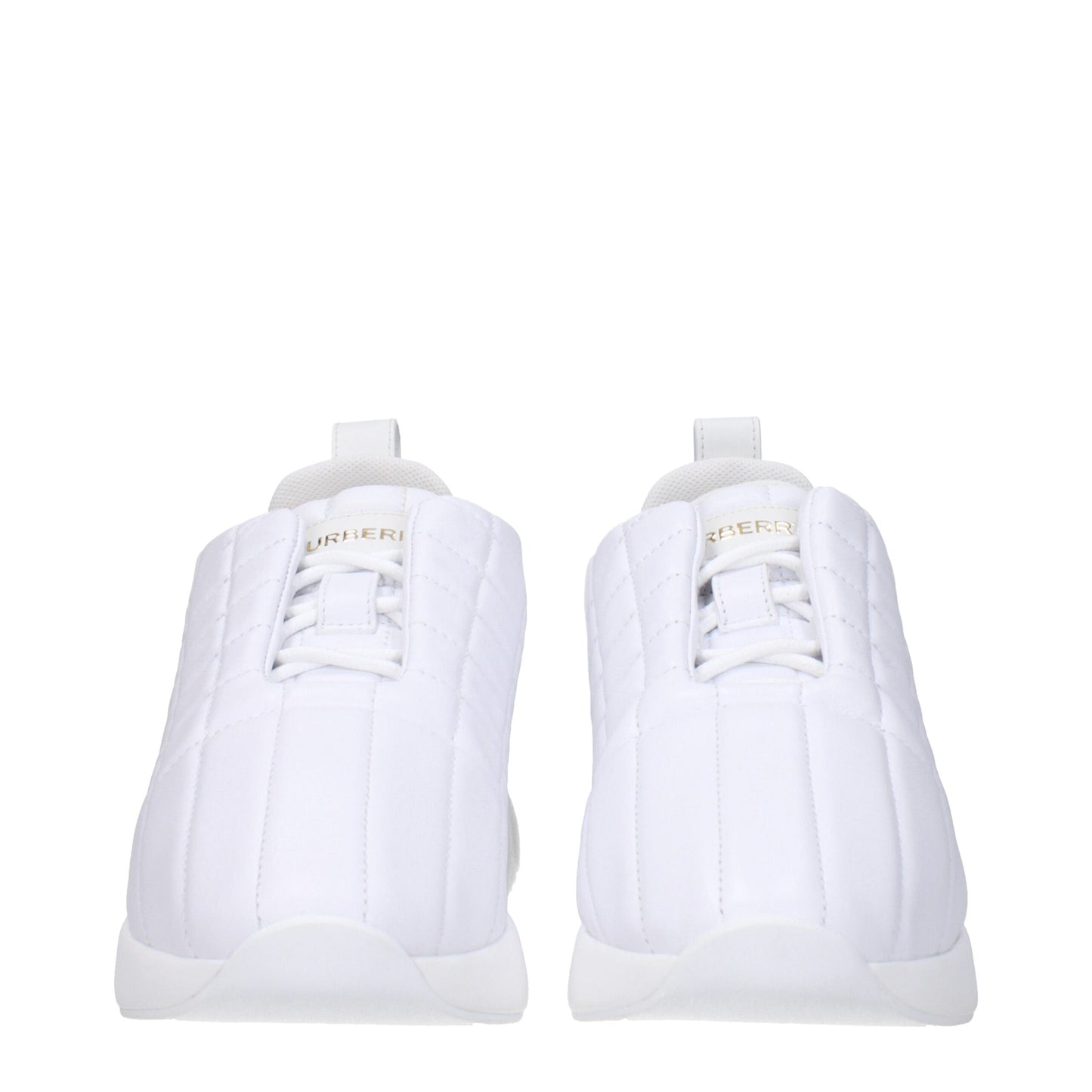 Burberry – Weiße Ledersneaker