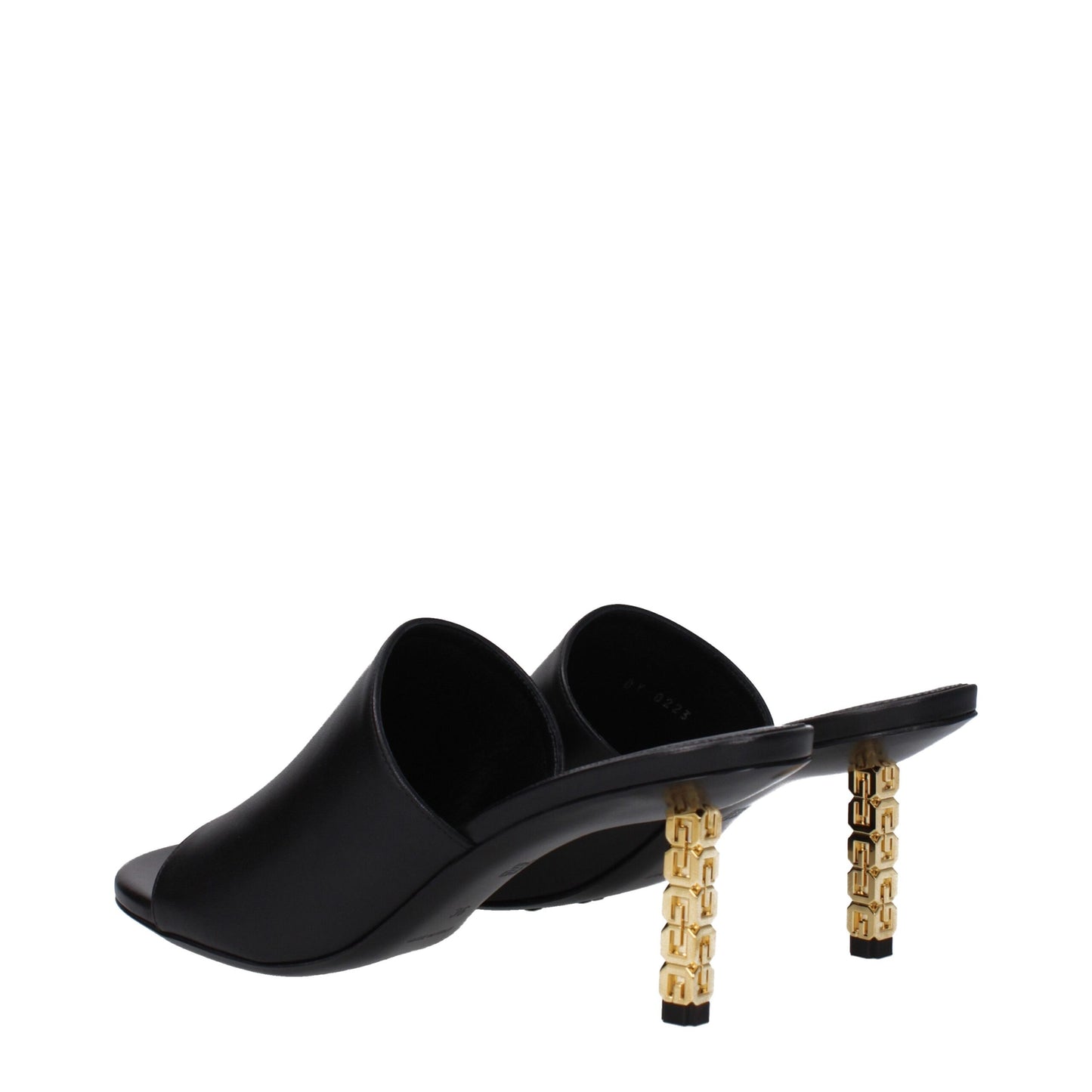Givenchy – Schwarze Sandalen aus Leder mit Stilettoabsatz