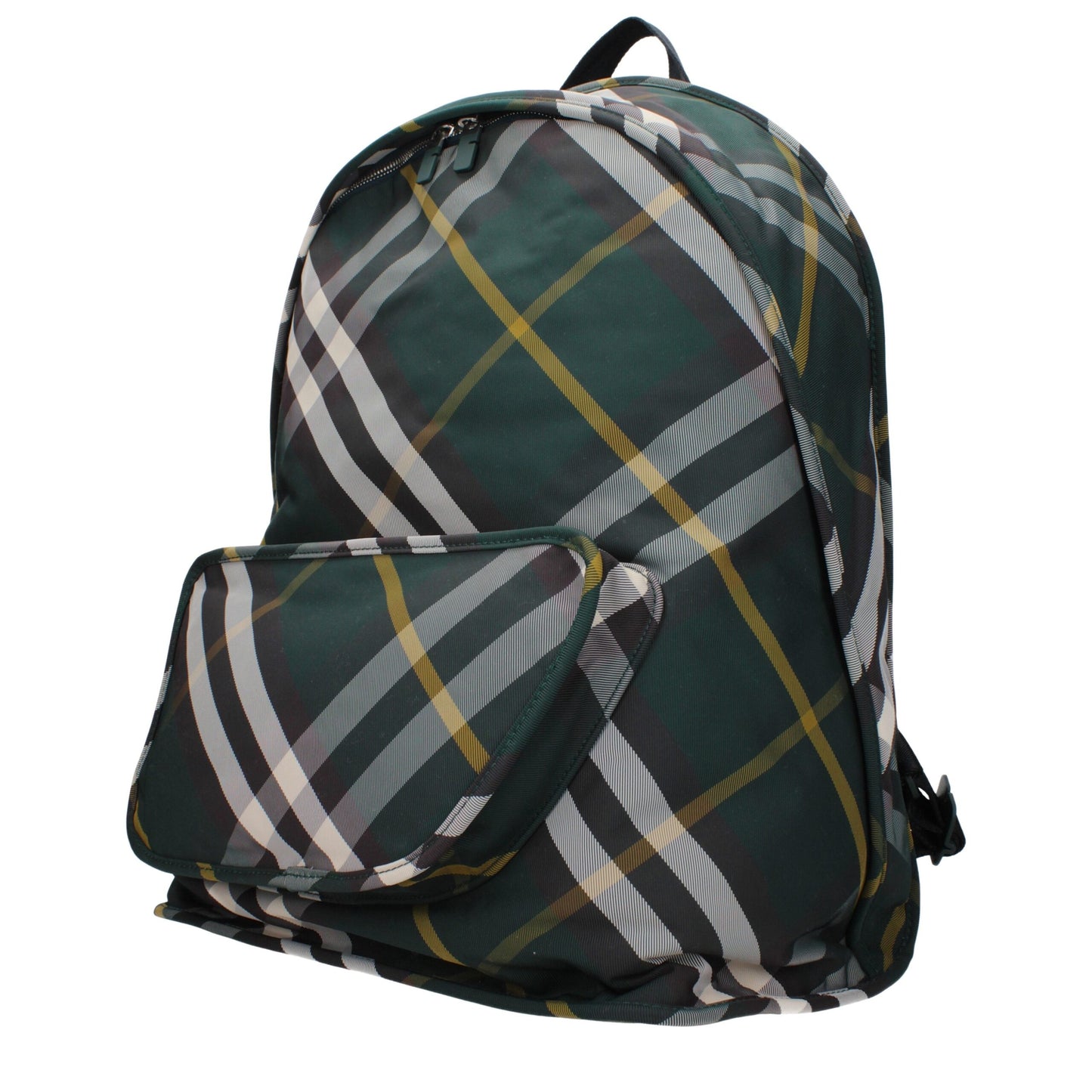 Burberry Grüne Stoffrucksäcke