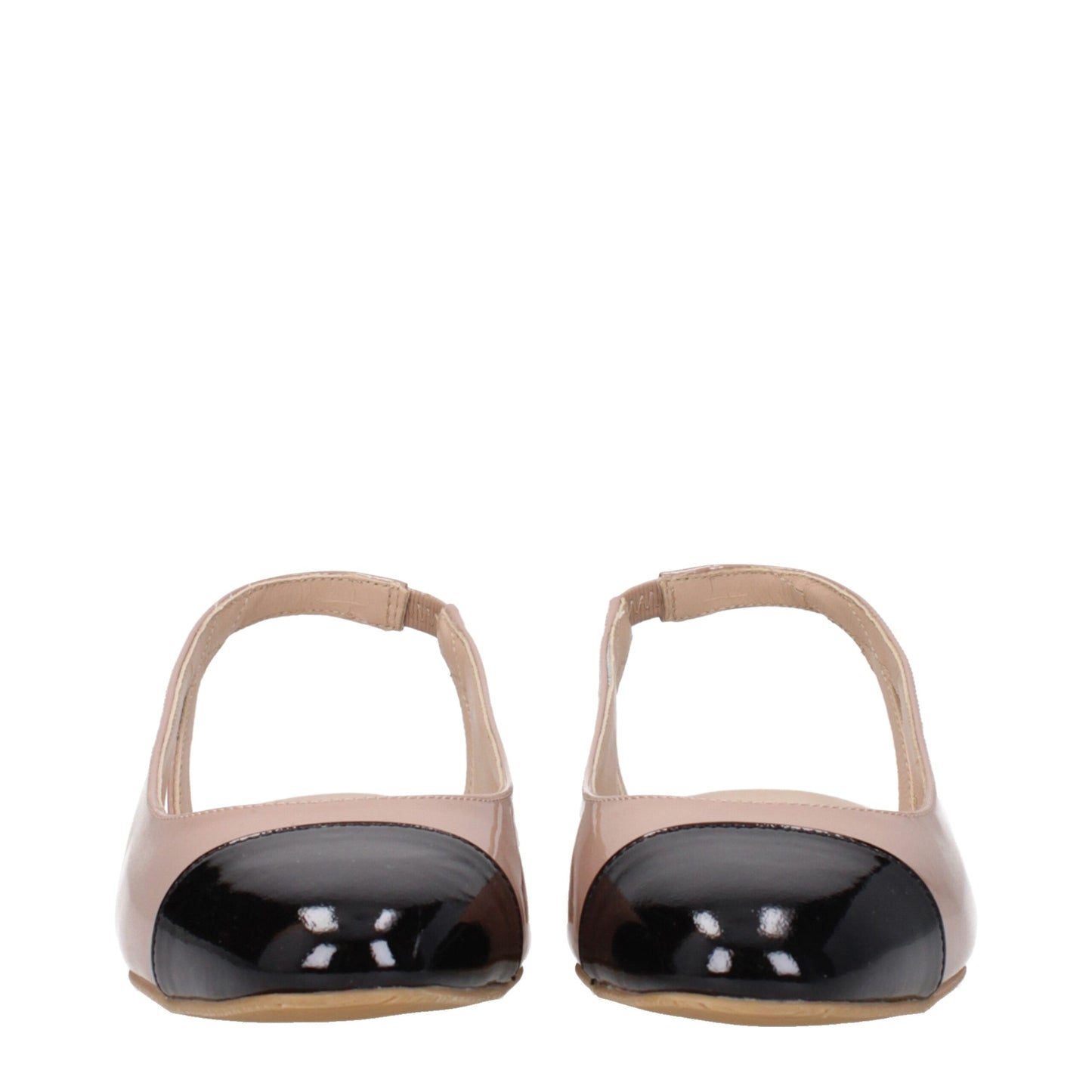 Ballerines en cuir rose Stuart Weitzman
