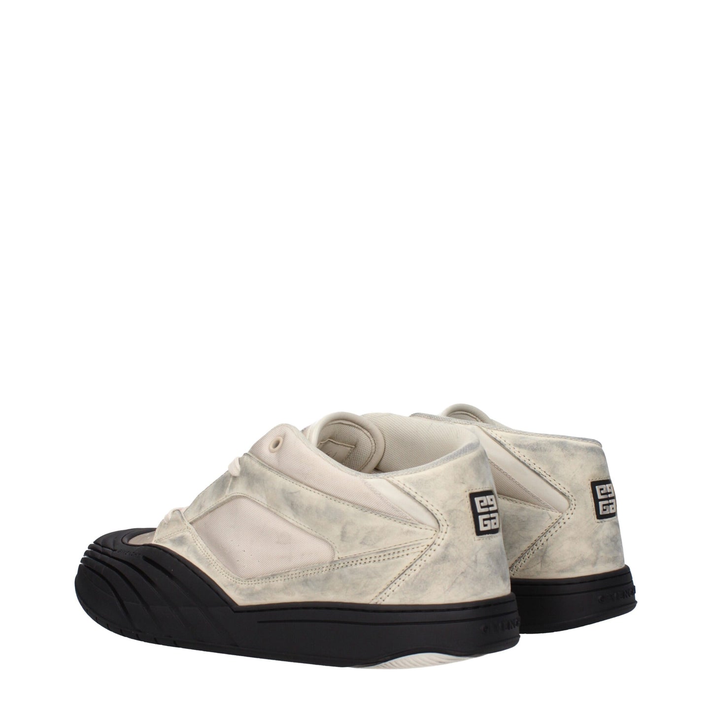Givenchy – Beigefarbene Sneaker aus Stoff mit dicker Sohle