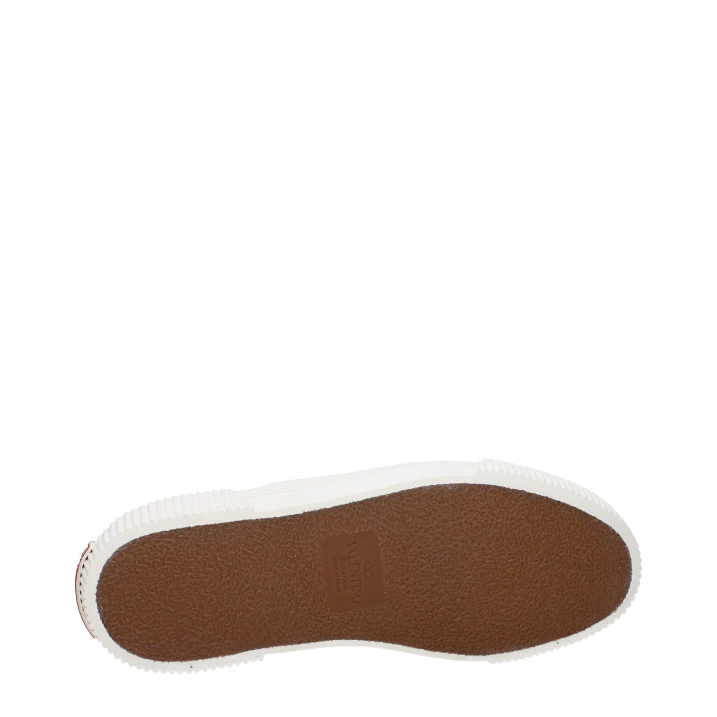 Valentino Garavani Slip-On-Loafer aus weißem Stoff