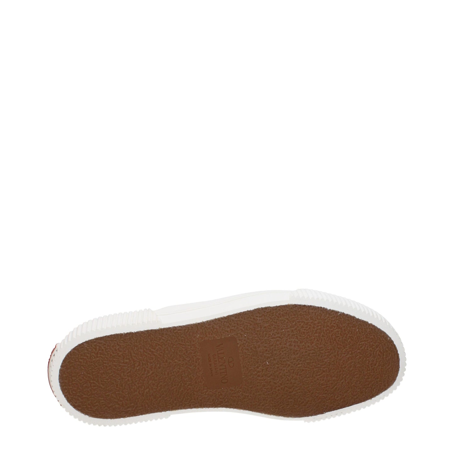 Valentino Garavani Slip-On-Loafer aus braunem Stoff