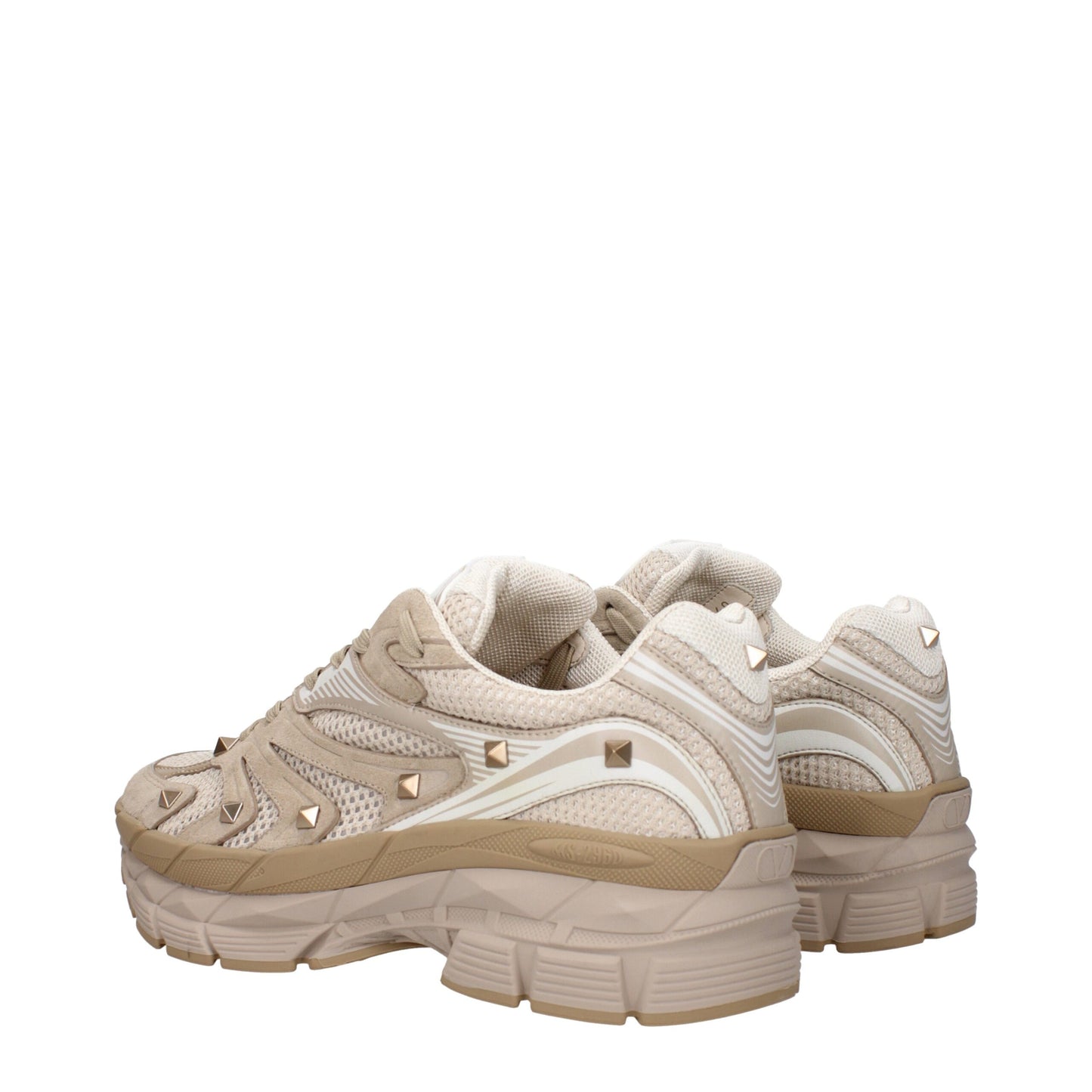 Valentino Garavani Beige Stoff Low Tops
