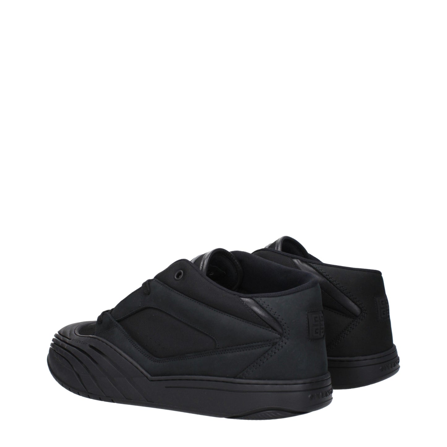 Givenchy – Niedrige Sneakers aus schwarzem Stoff