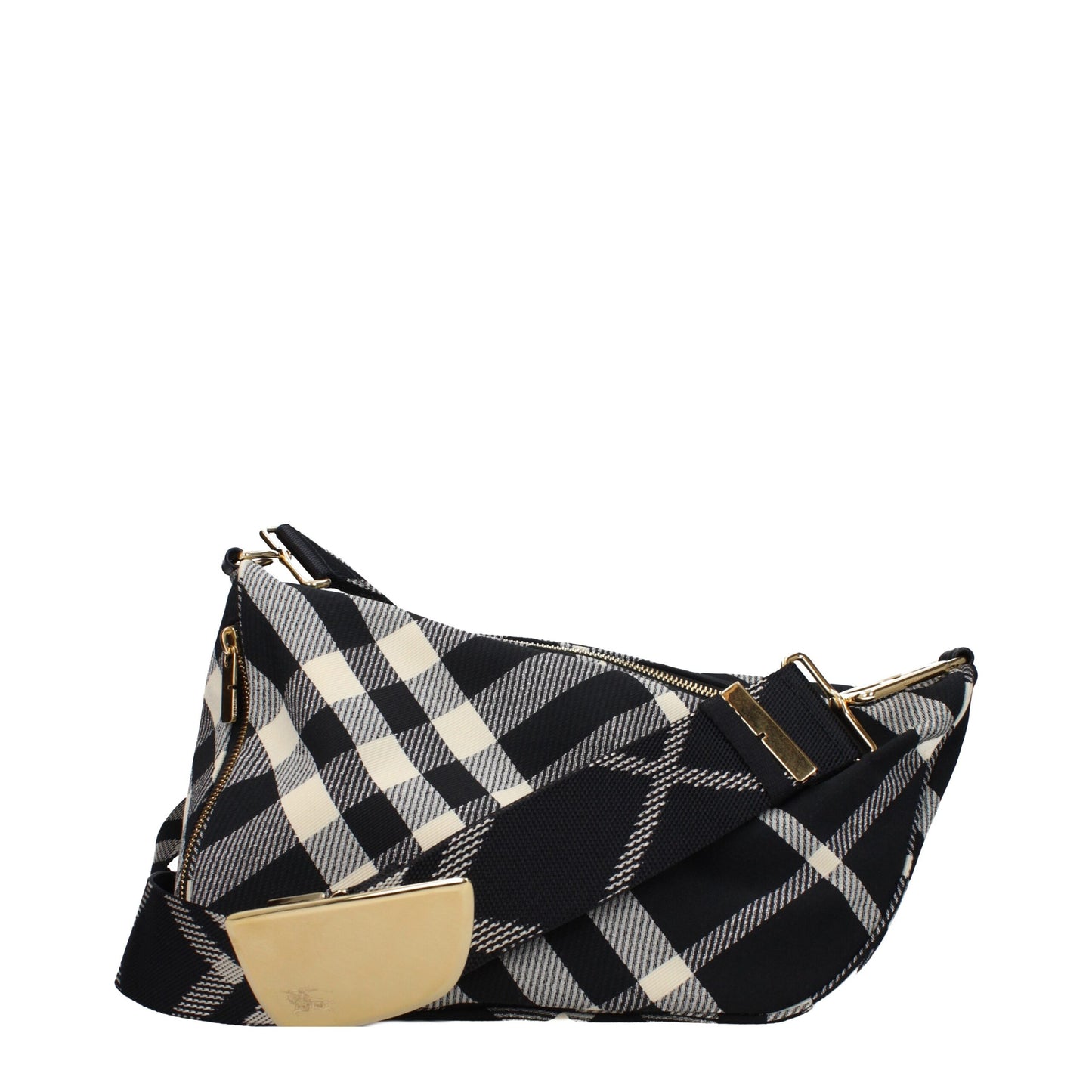 Burberry – Umhängetaschen aus schwarzem Stoff