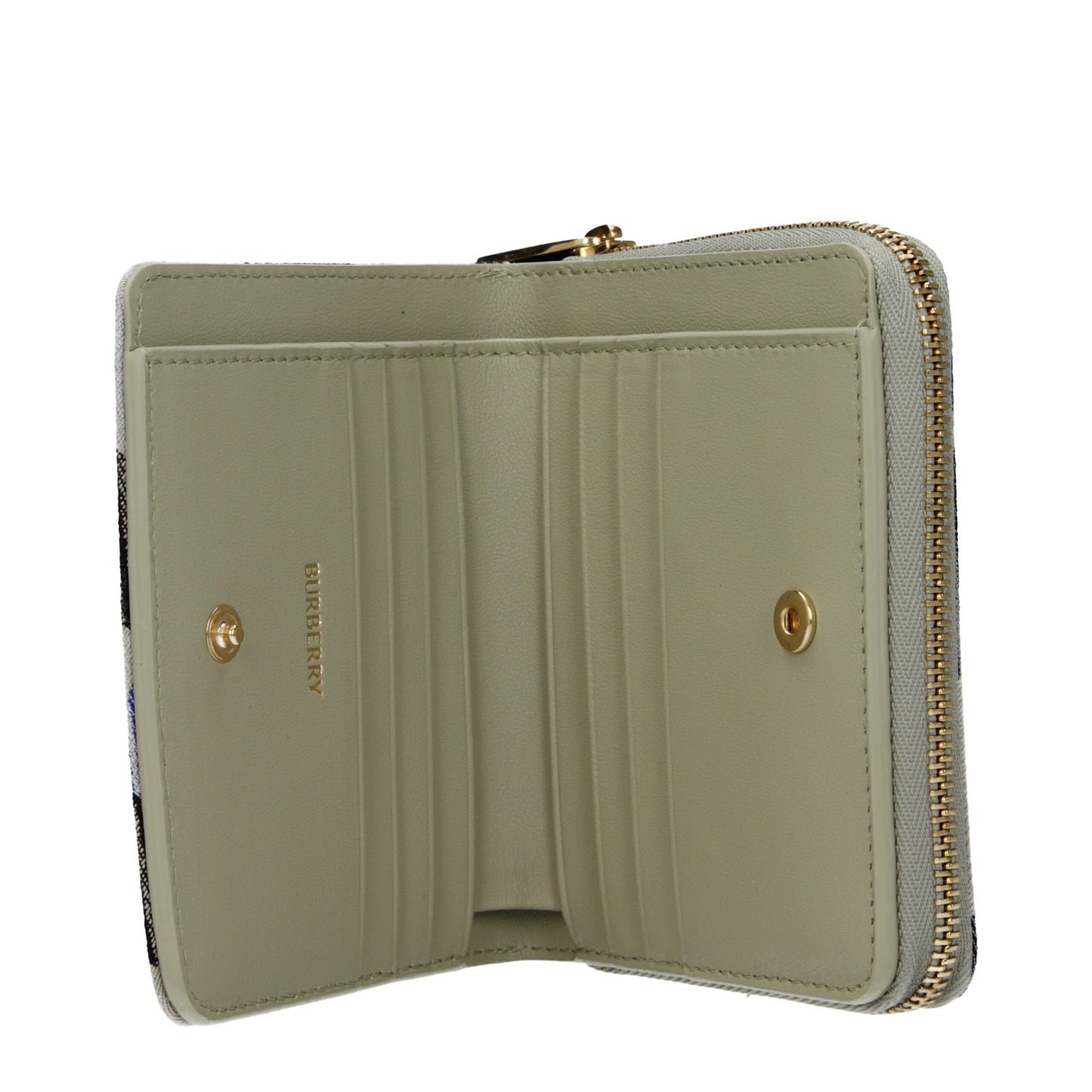 Burberry Beige Stoff Geldbörsen