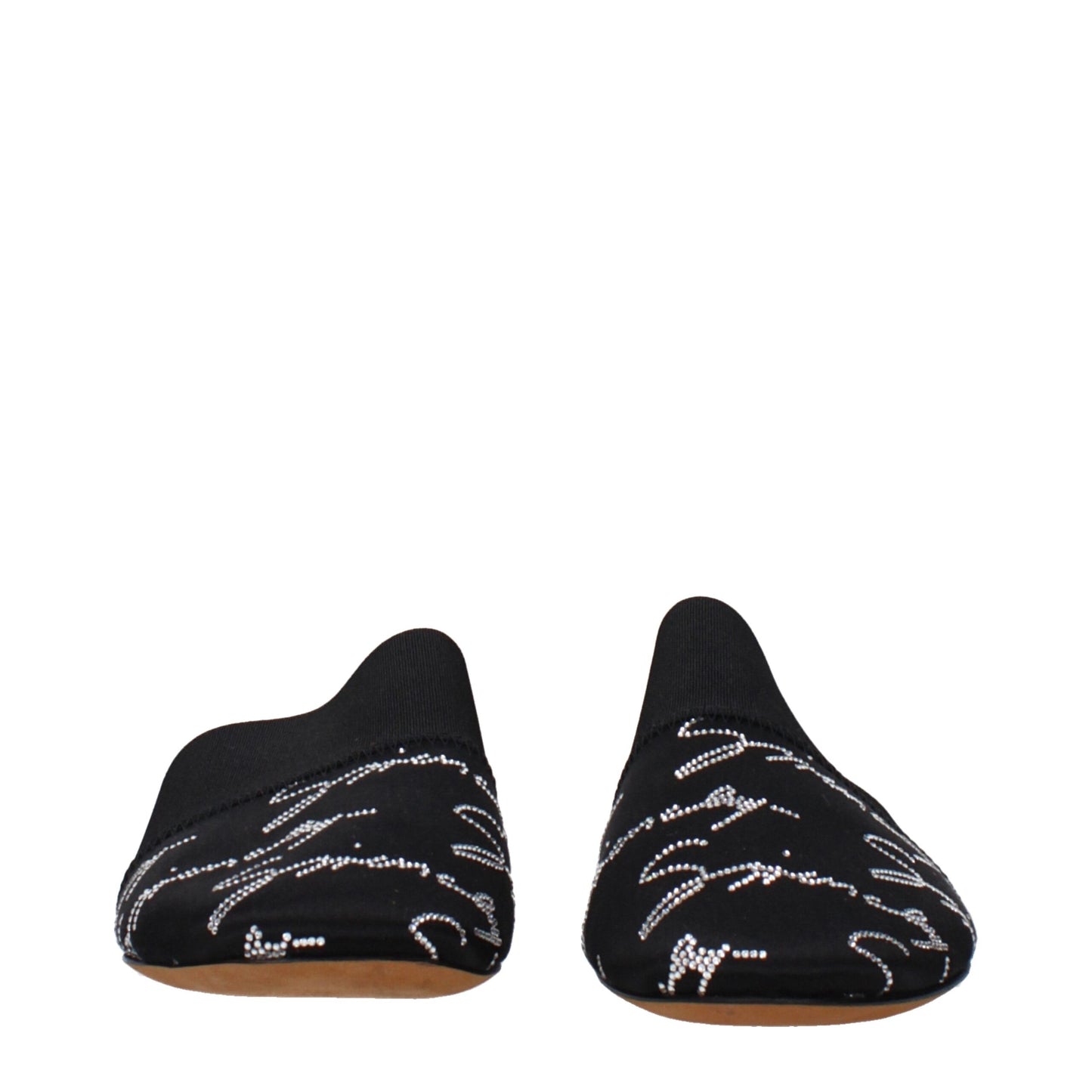 Givenchy – Schwarze Satin-Slipper-Sandalen