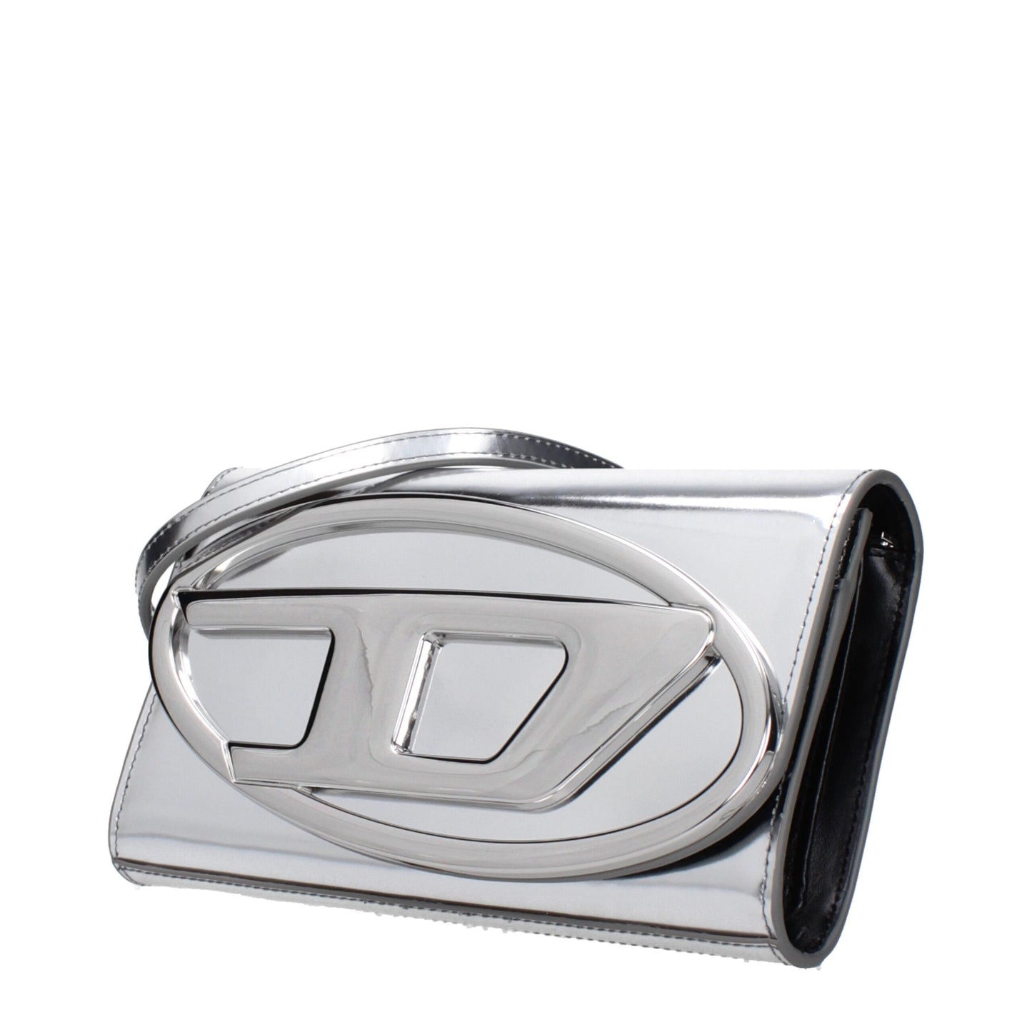 Pochettes en cuir gris Diesel