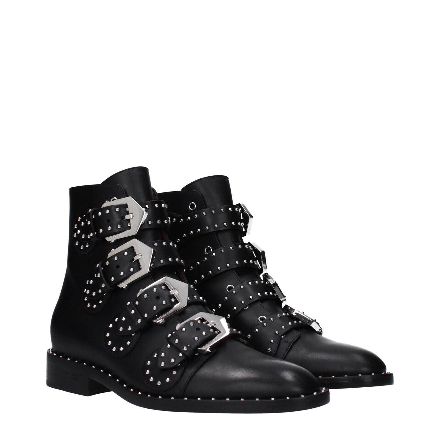 Givenchy – Schwarze Lederstiefeletten