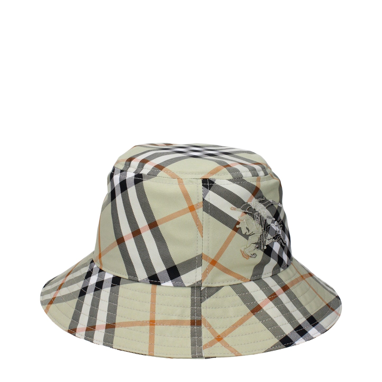 Burberry – Fischerhüte aus grünem Stoff