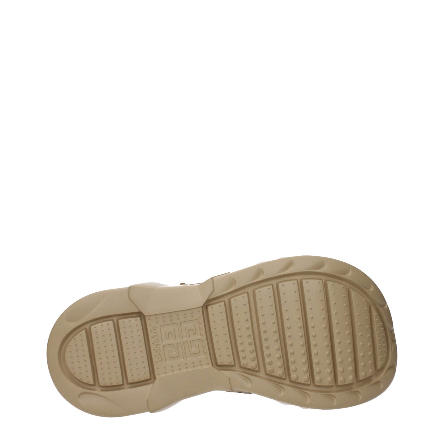 Givenchy Braune Leder-Slipper-Sandalen