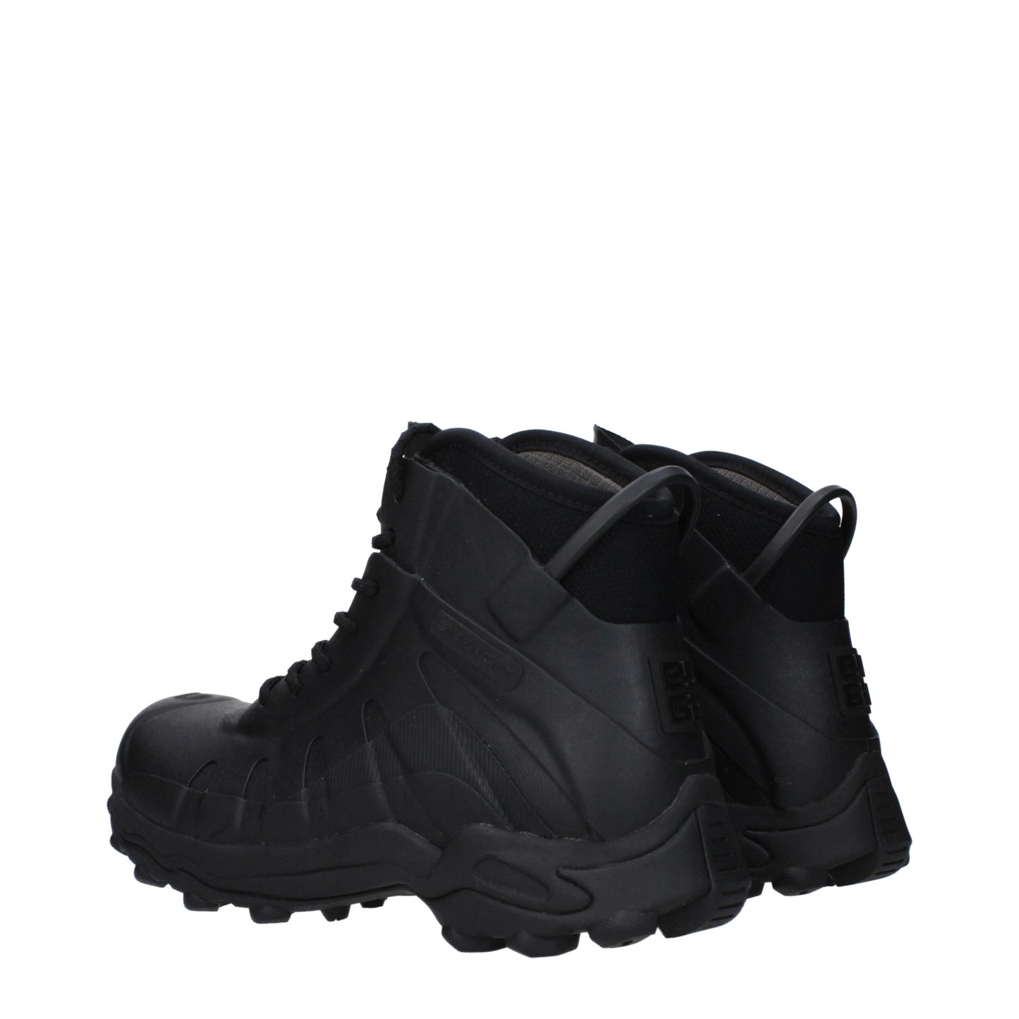 Givenchy – Schwarze Baumwollstiefeletten