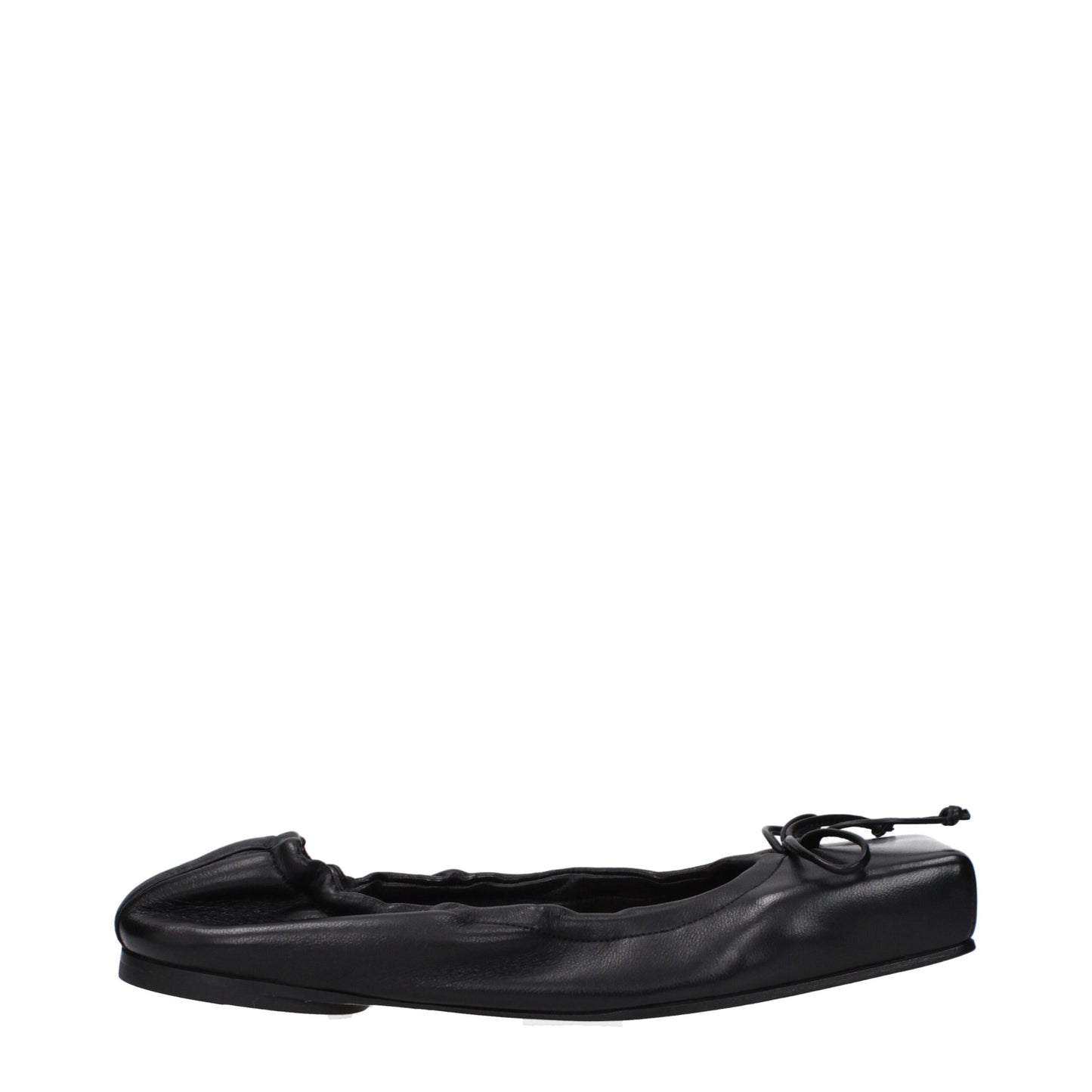 Jacquemus – Schwarze Ballerinas aus Leder