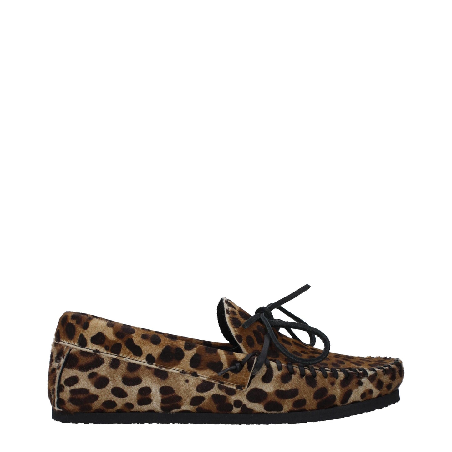 Isabel Marant Slip-On-Loafer aus Rosshaar in Braun