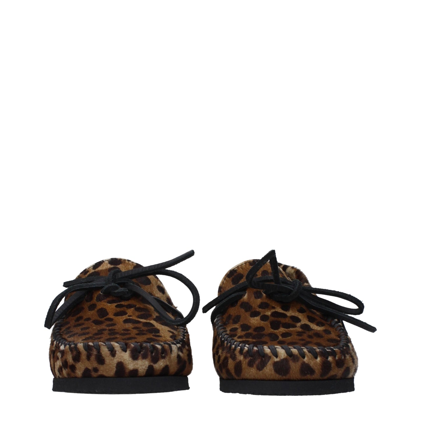 Isabel Marant Slip-On-Loafer aus Rosshaar in Braun