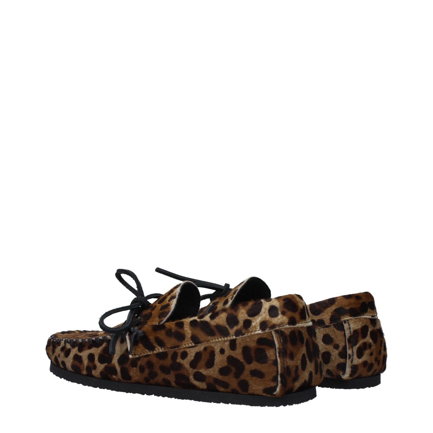 Isabel Marant Slip-On-Loafer aus Rosshaar in Braun