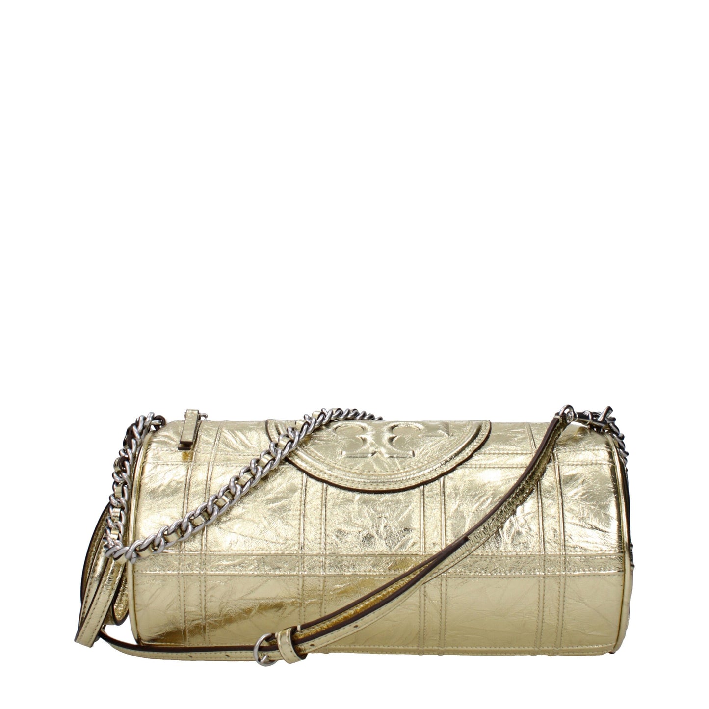 Tory Burch Gold Leder Schultertaschen