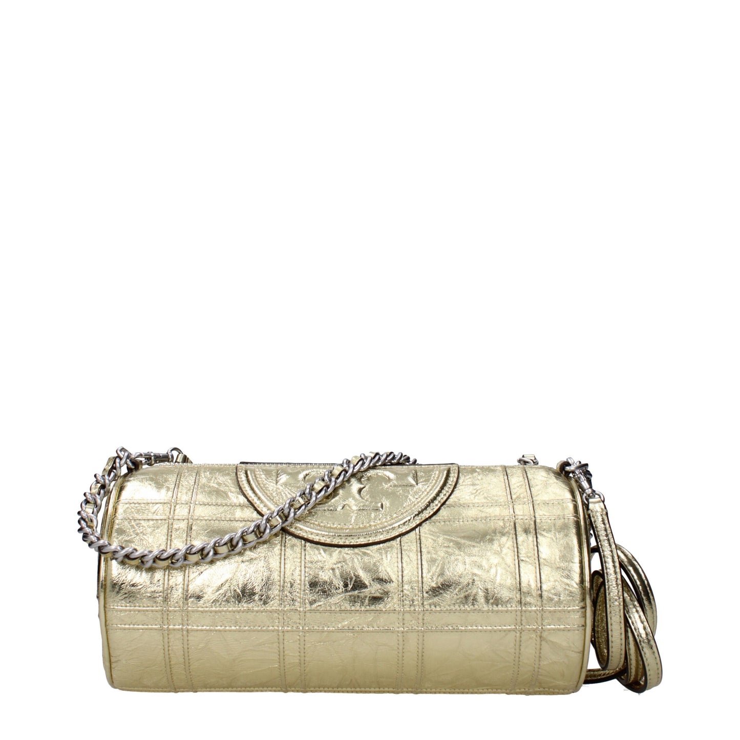 Tory Burch Gold Leder Schultertaschen