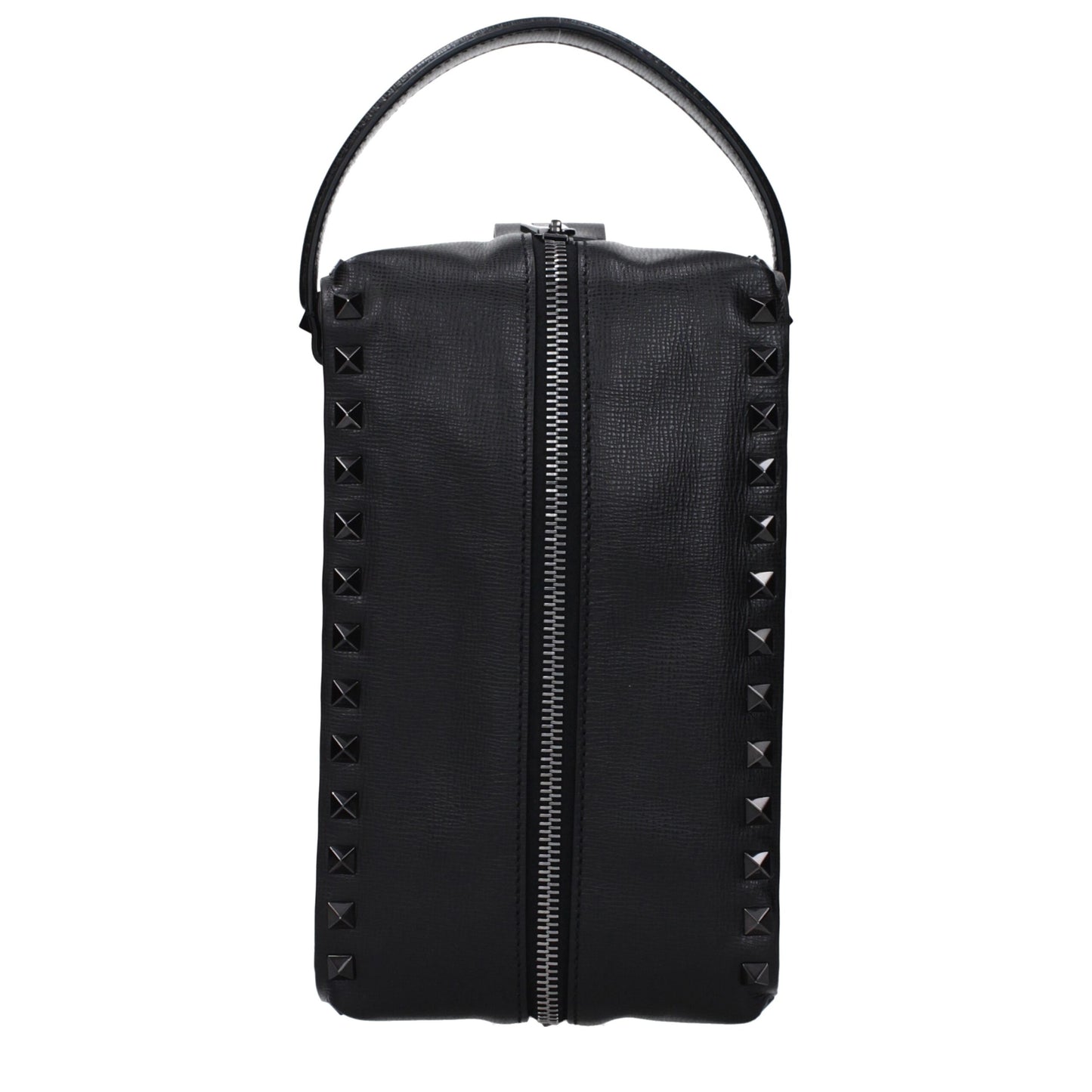 Valentino Garavani Schwarze Leder-Clutch-Taschen