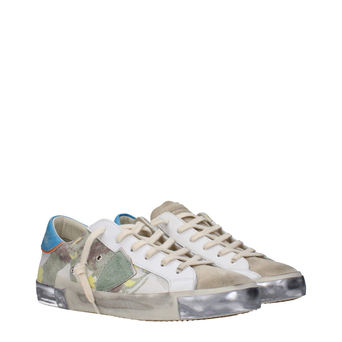 Philippe Model – Mehrfarbige Stoff-Sneaker