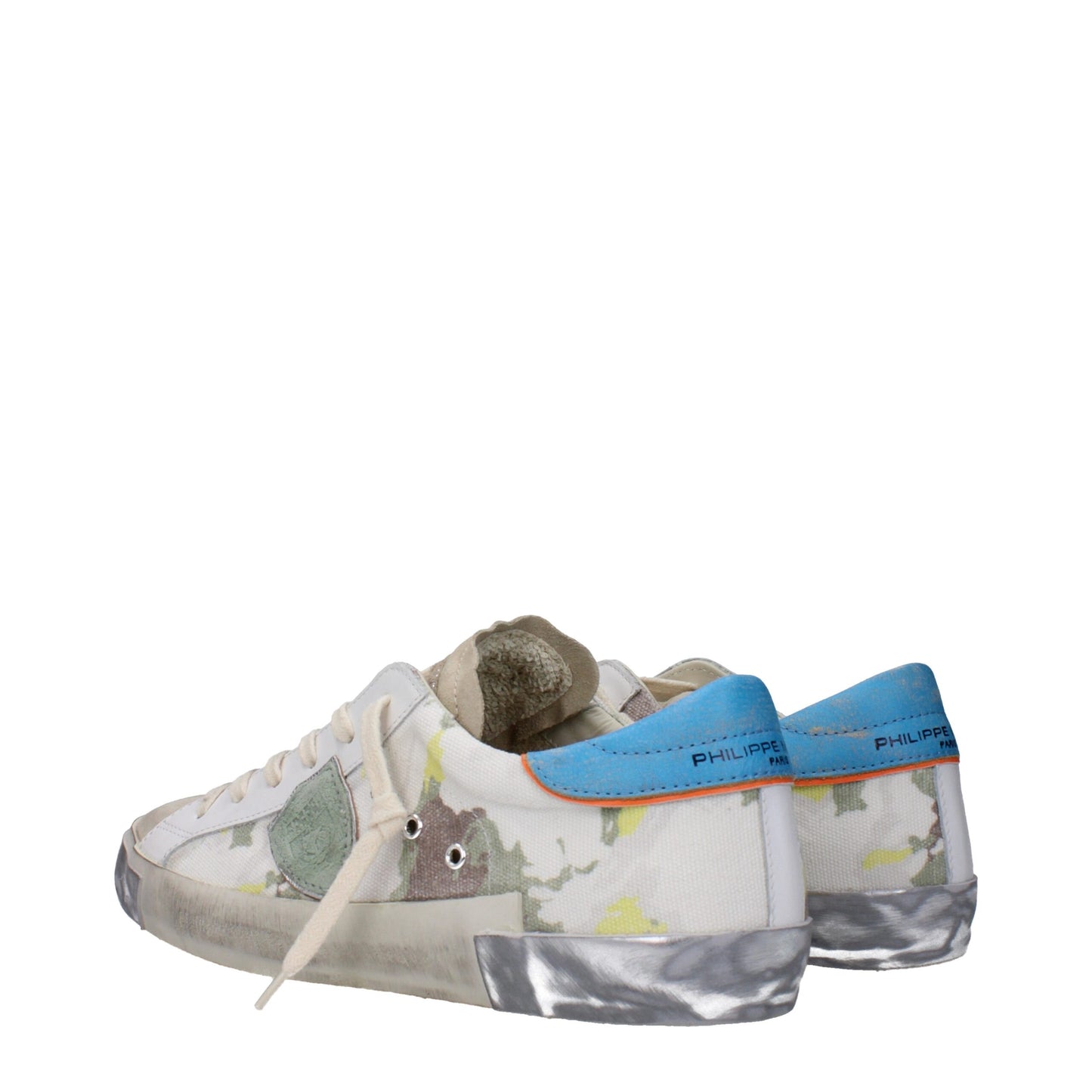 Philippe Model – Mehrfarbige Stoff-Sneaker