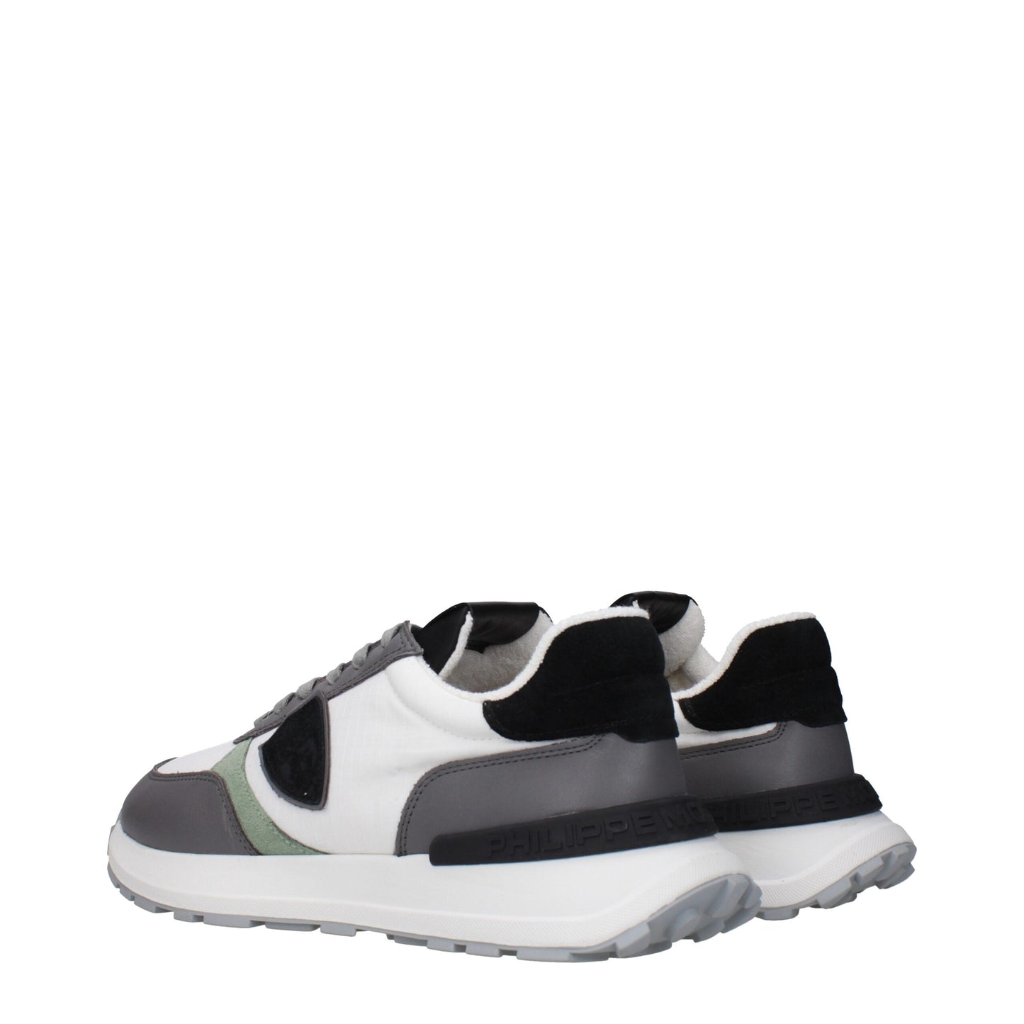Philippe Model – Sportliche Sneakers aus weißem Stoff