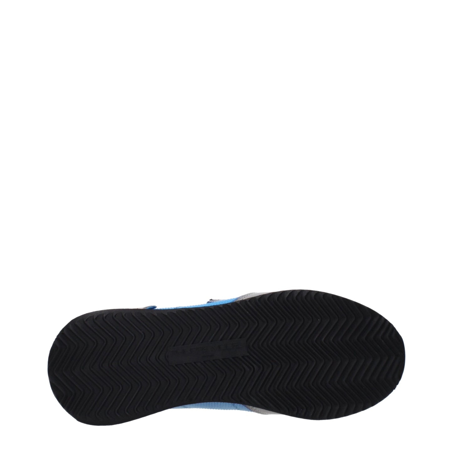 Philippe Model Blaue Stoff-Low-Tops
