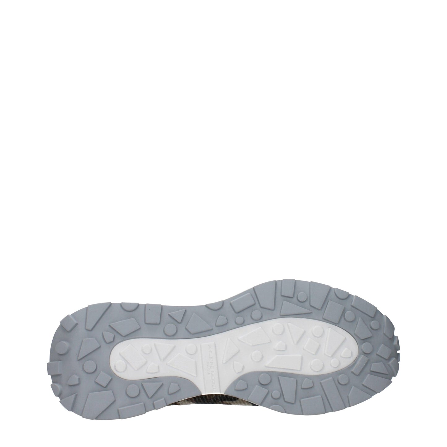 Philippe Model – Sportliche Sneakers aus grünem Stoff