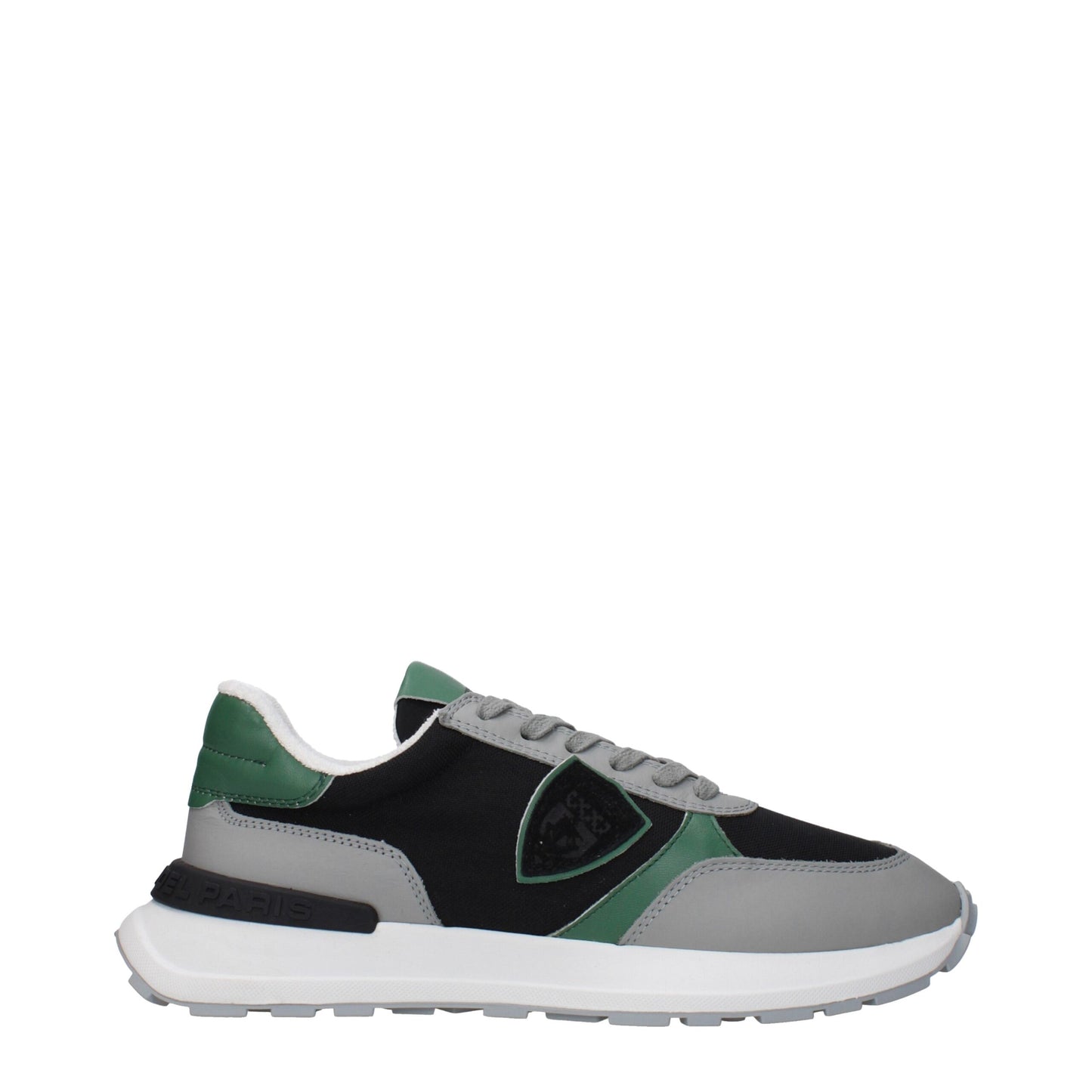 Philippe Model – Sportliche Sneakers aus schwarzem Stoff