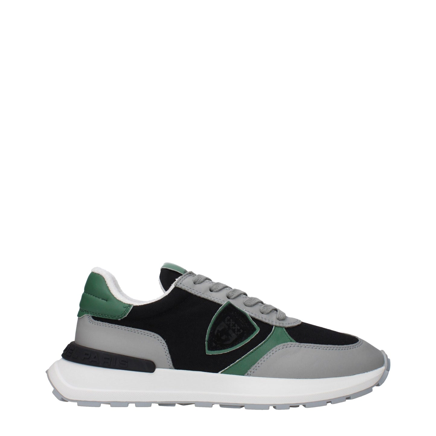 Philippe Model – Sportliche Sneakers aus schwarzem Stoff