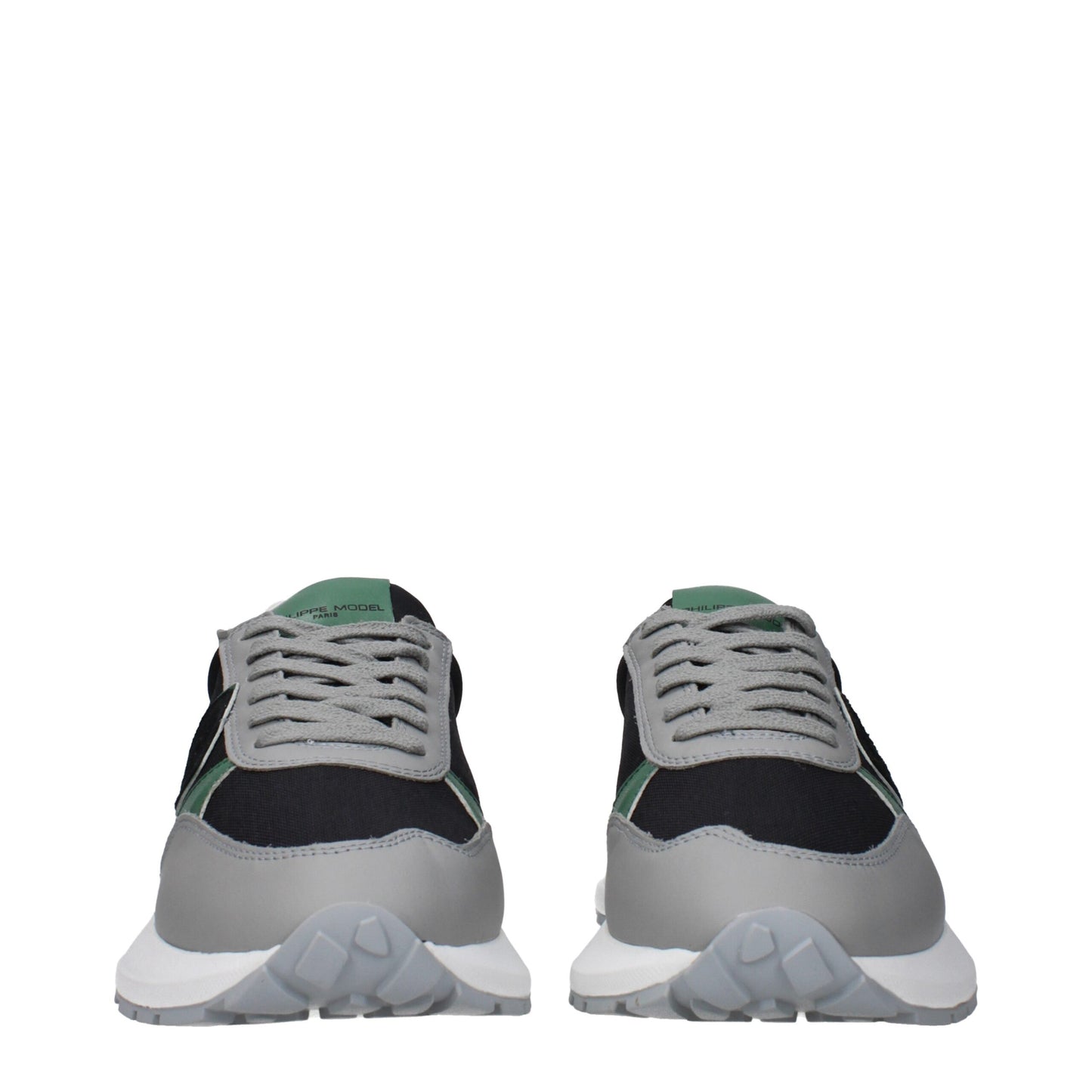 Philippe Model – Sportliche Sneakers aus schwarzem Stoff