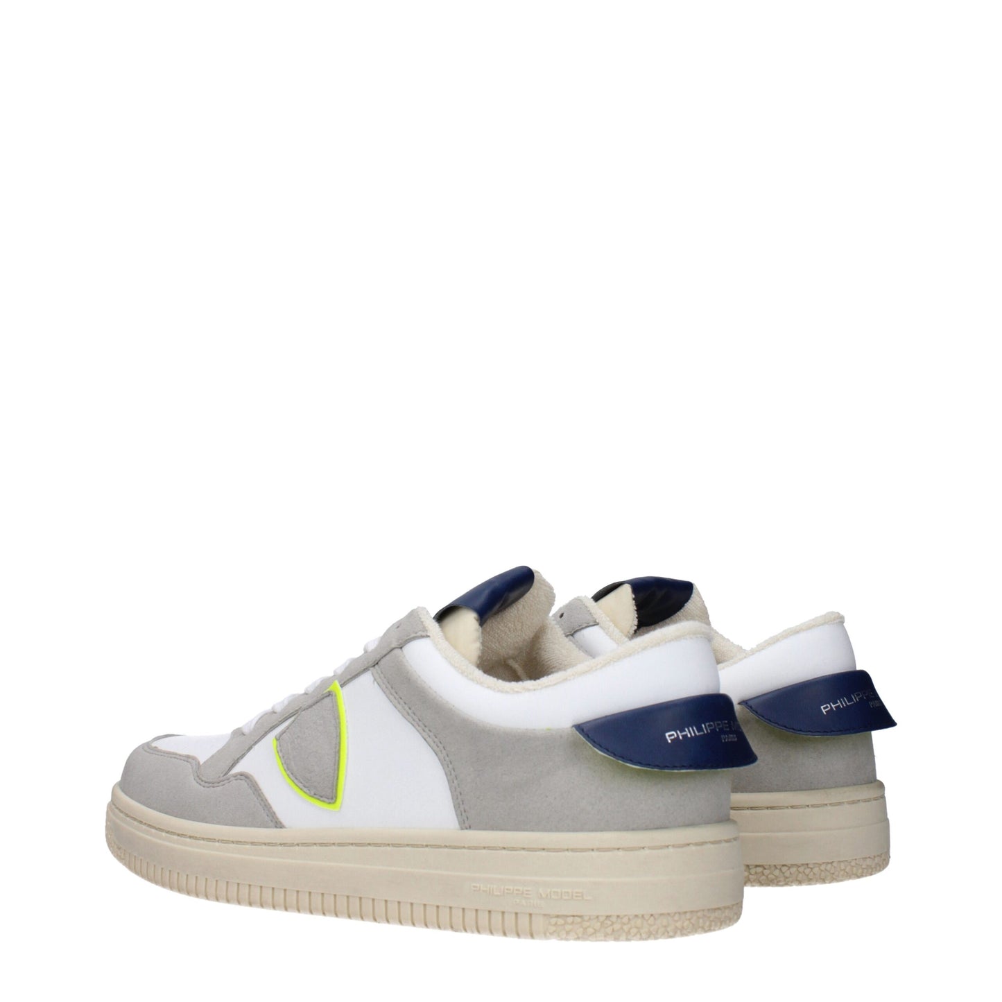 Weiße Ledersneakers von Philippe Model