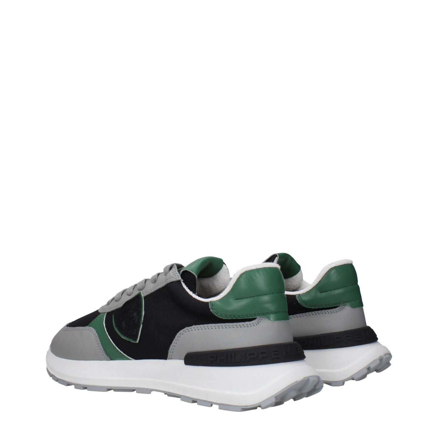 Philippe Model – Sportliche Sneakers aus schwarzem Stoff